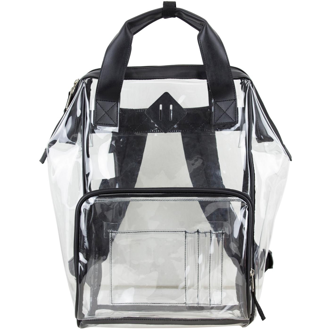 Eastsport Clear PVC Backpack with Black Trim Shop Backpacks at HEB