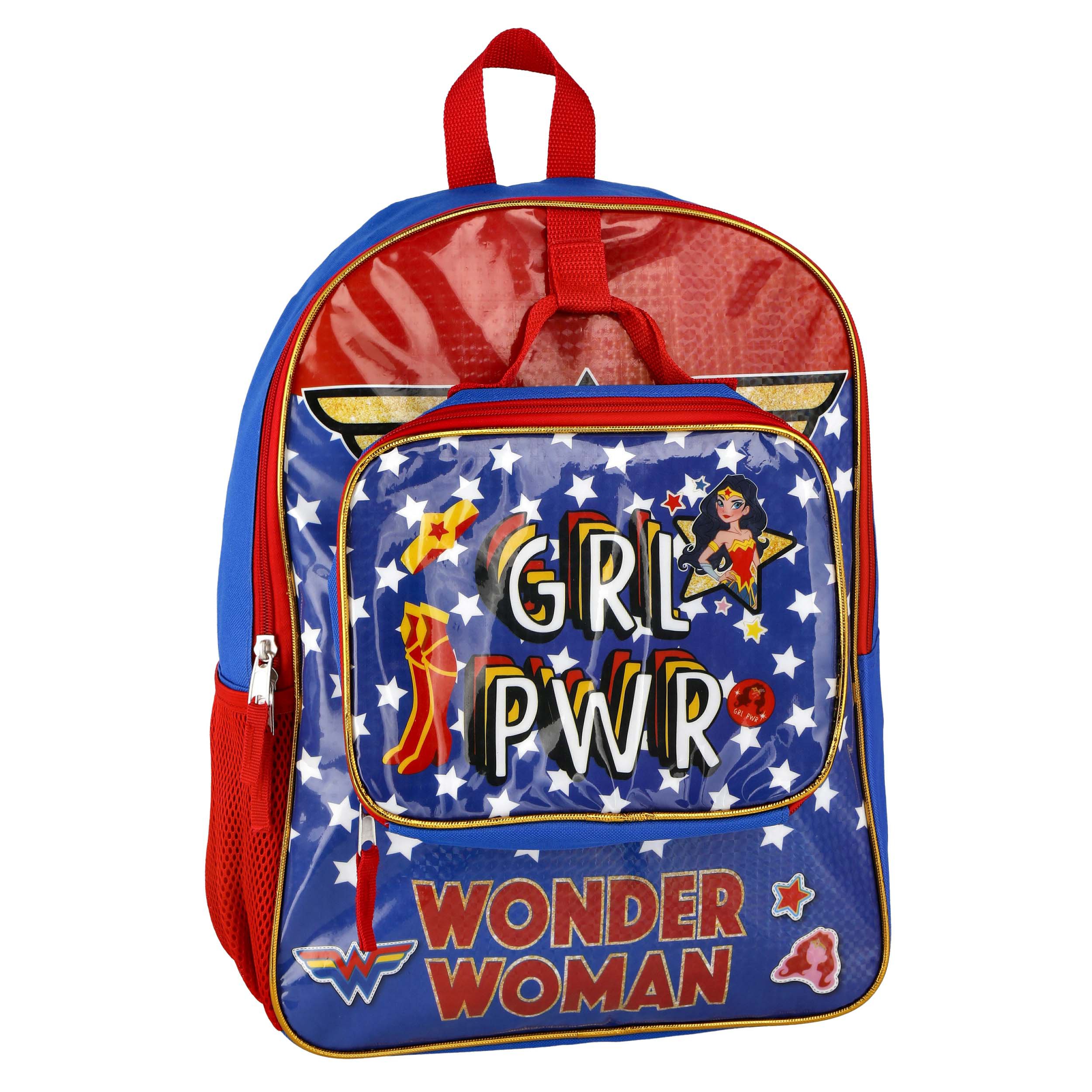 wonder woman bookbag