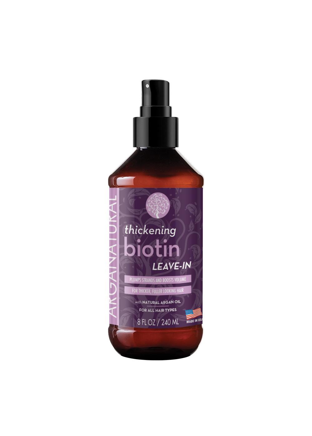 Arganatural Thick Biotin Leave In Conditioner; image 1 of 3