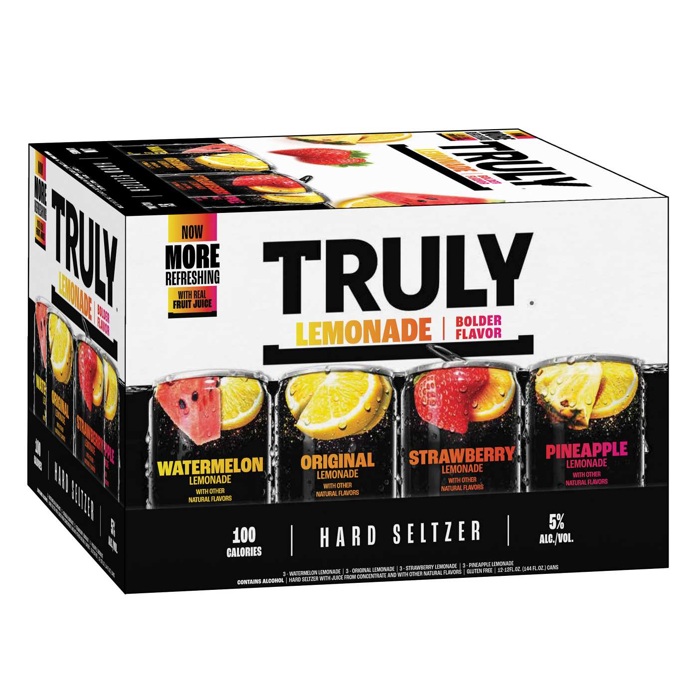 Truly Hard Seltzer Lemonade Variety Pack 12 pk Cans; image 4 of 4