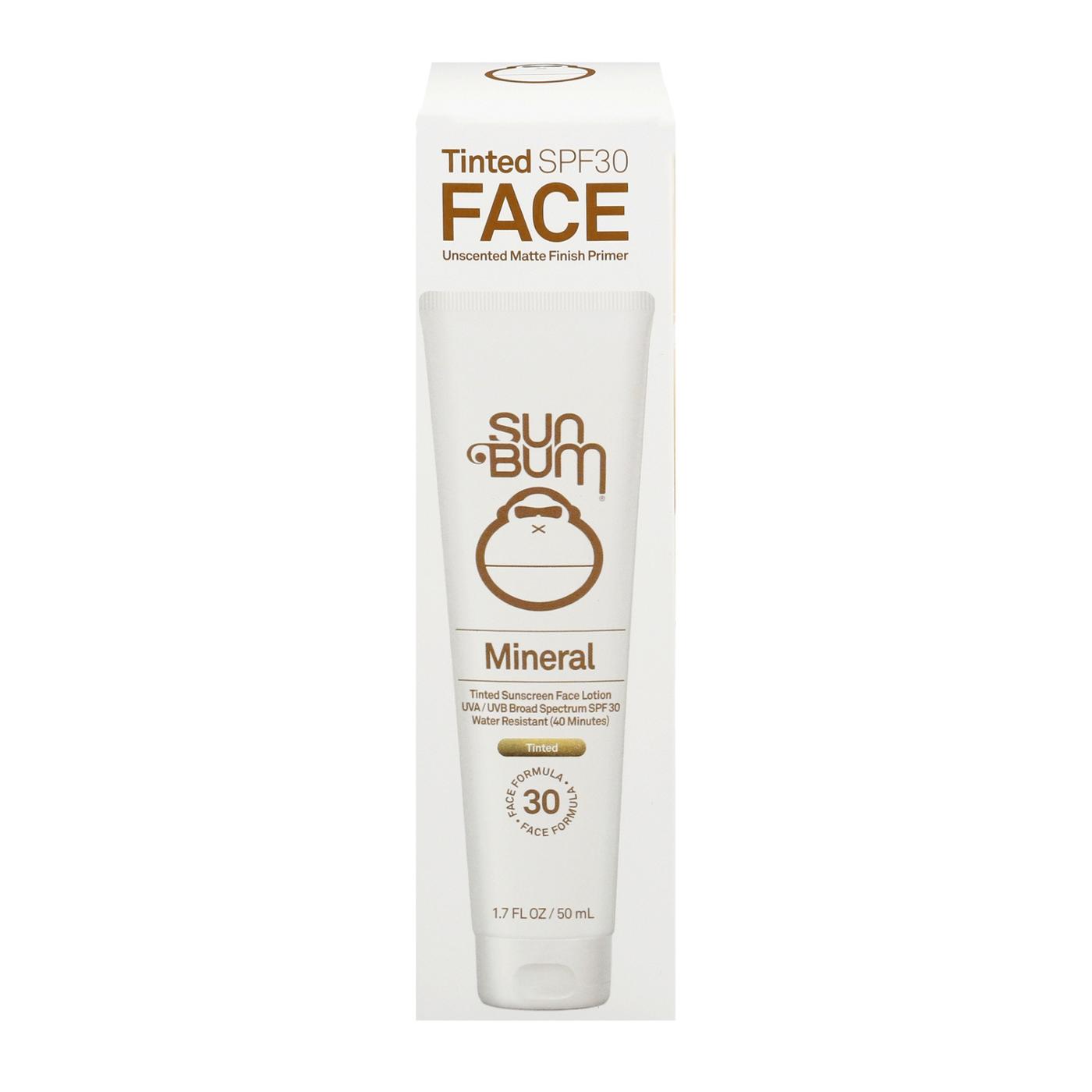 Sun Bum Mineral Tinted Sunscreen Face Lotion SPF 30; image 1 of 5