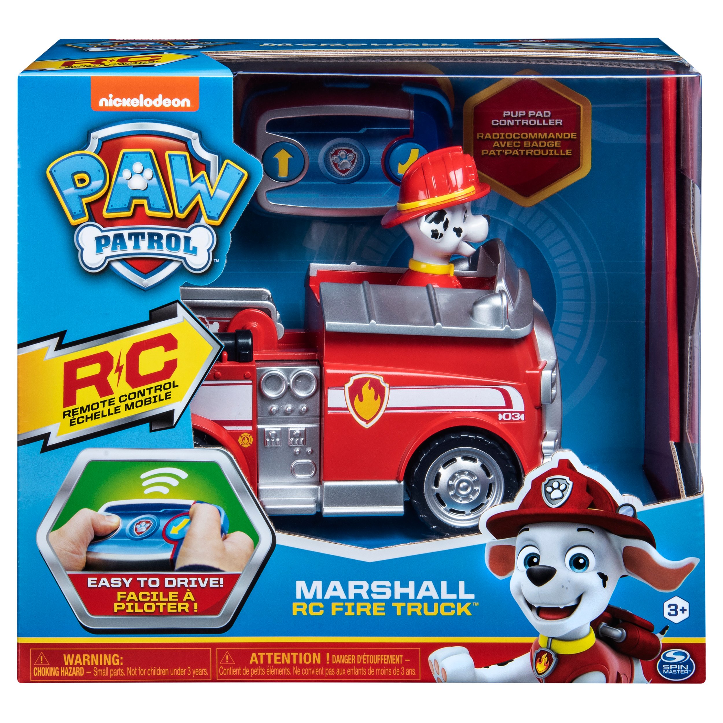 paw patrol marshall spin master