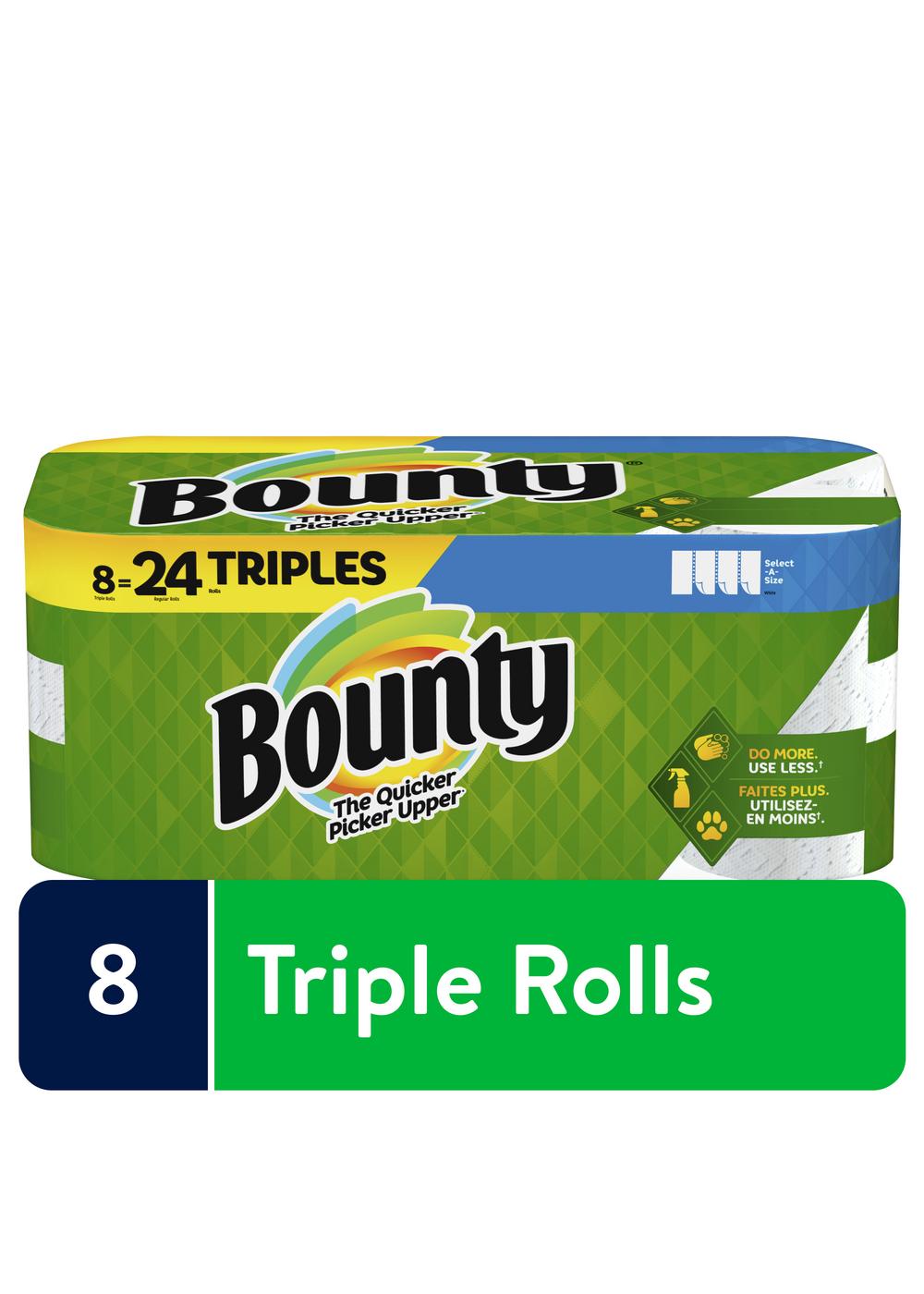 Bounty Select-A-Size White Paper Towels; image 9 of 23