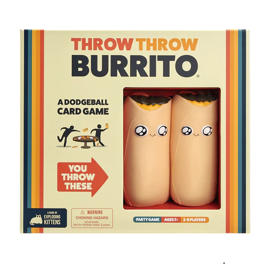 Throw Throw Burrito Dodgeball Card Game Shop Games at HEB