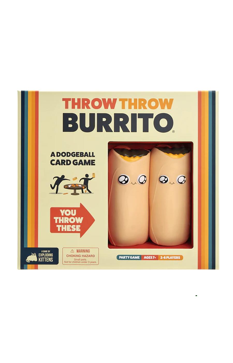 Throw Throw Burrito Dodgeball Card Game; image 1 of 5