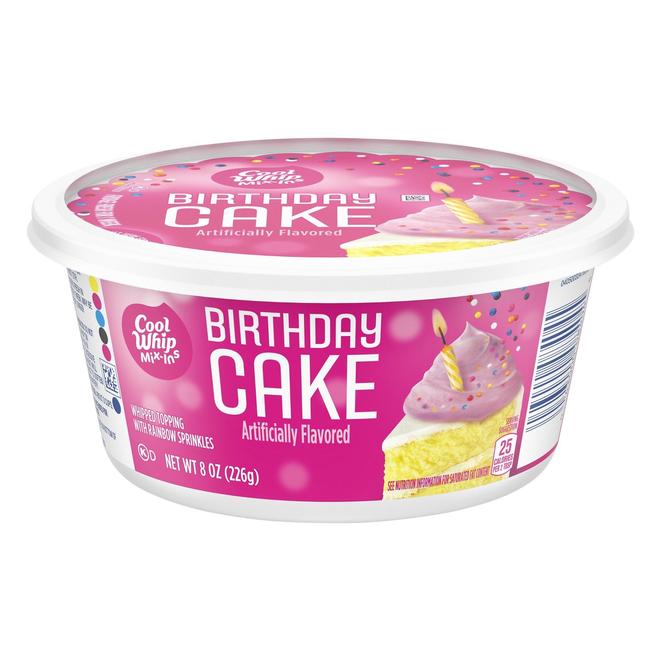 Kraft Cool Whip MixIns Birthday Cake Whipped Topping Shop Sundae