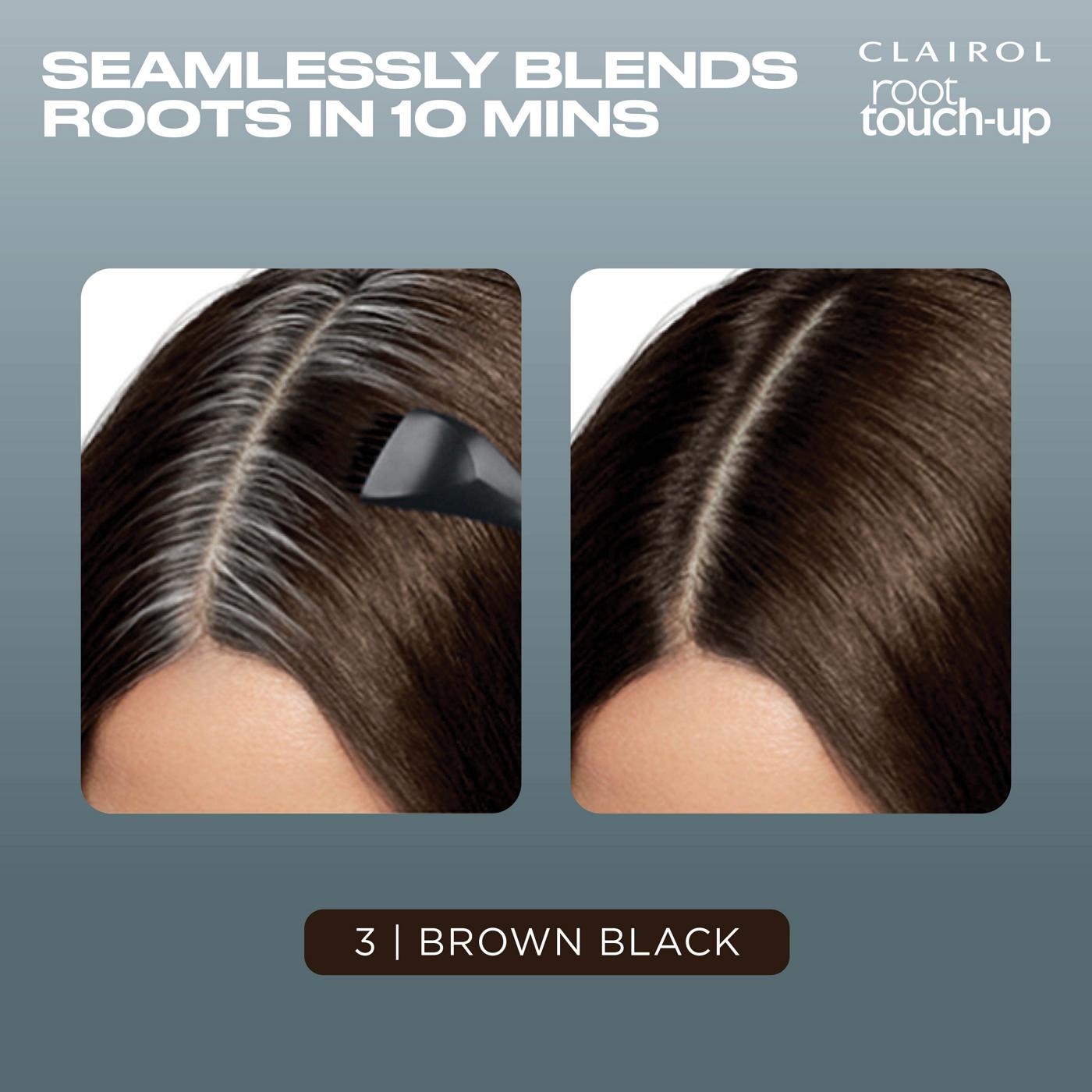 Clairol Nice 'N Easy Permanent Root Touch-Up Hair Color - 3 Brown Black; image 2 of 10