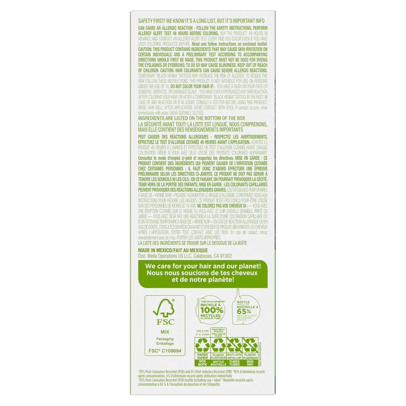 Clairol Natural Instincts Vegan Demi-Permanent Hair Color - 3 Brown Black; image 10 of 10