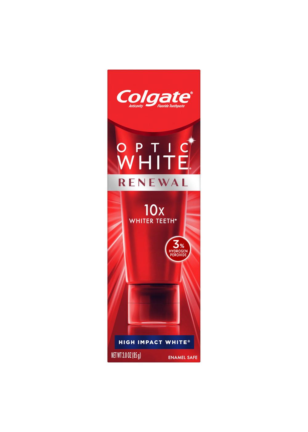Colgate Optic White Renewal Anticavity Toothpaste High Impact White