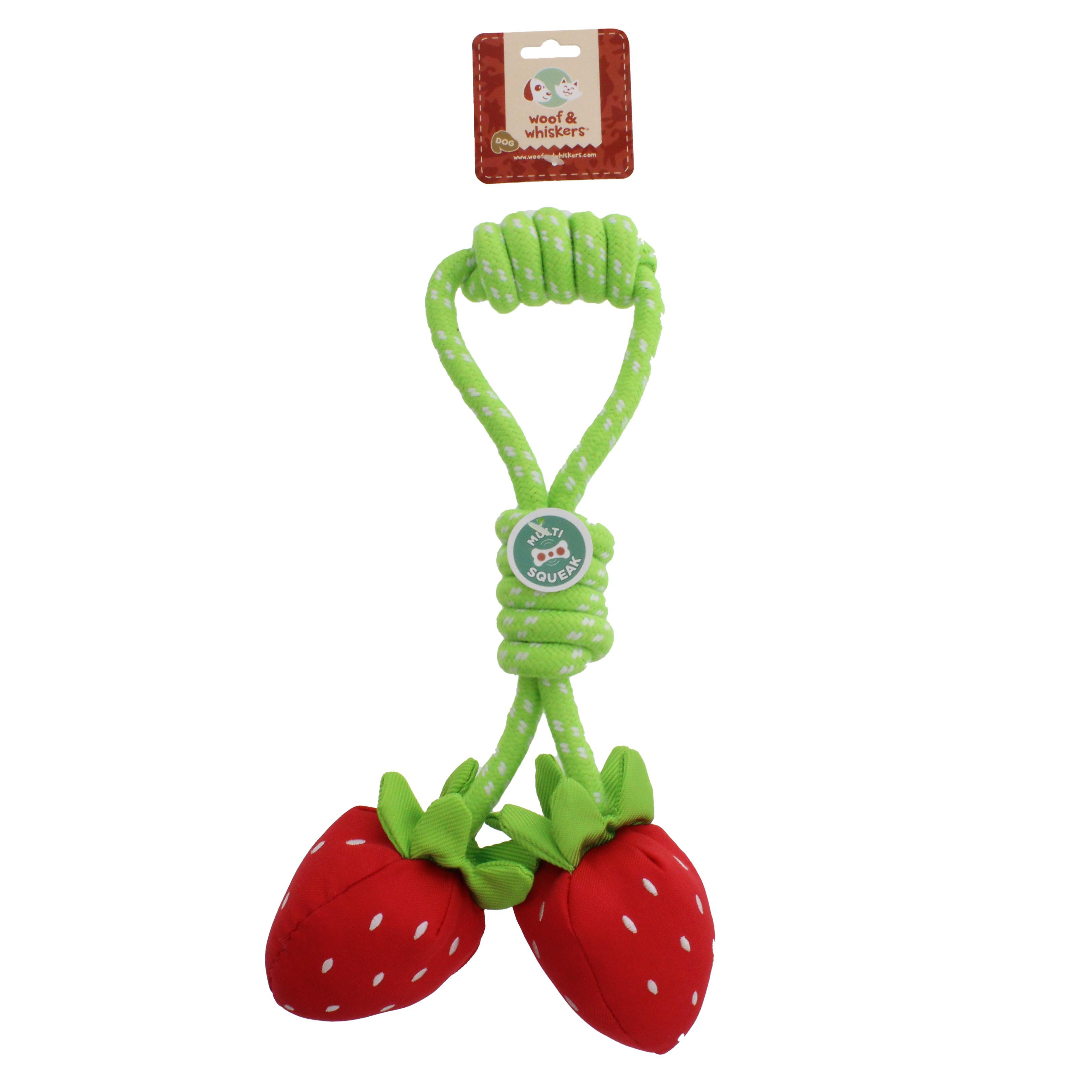 Strawberry 2024 dog toy