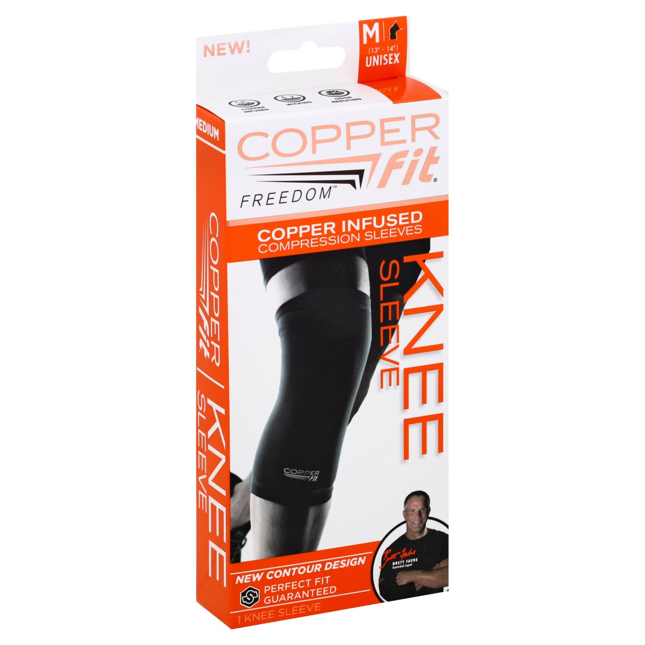 As Seen On TV Copper Fit Freedom Knee Sleeve Shop Sleeves & Braces at