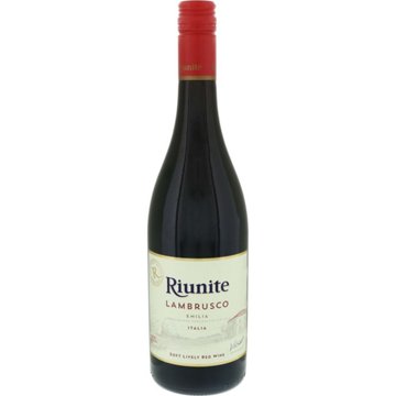 Riunite Lambrusco Emilia Italy Red Wine, 750 mL