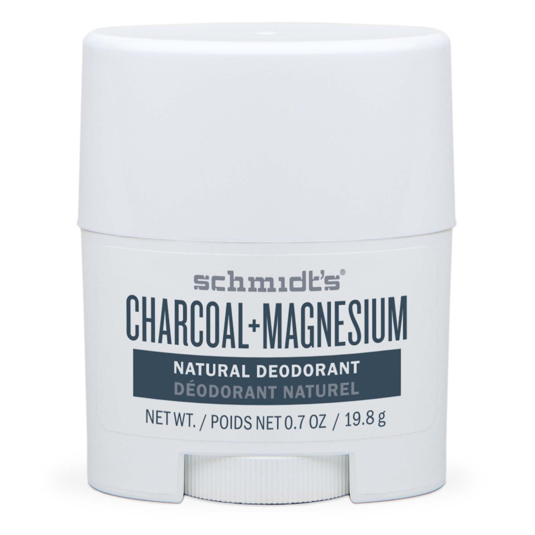 Schmidt's Charcoal + Magnesium Natural Deodorant Travel Size Shop Deodorant & Antiperspirant