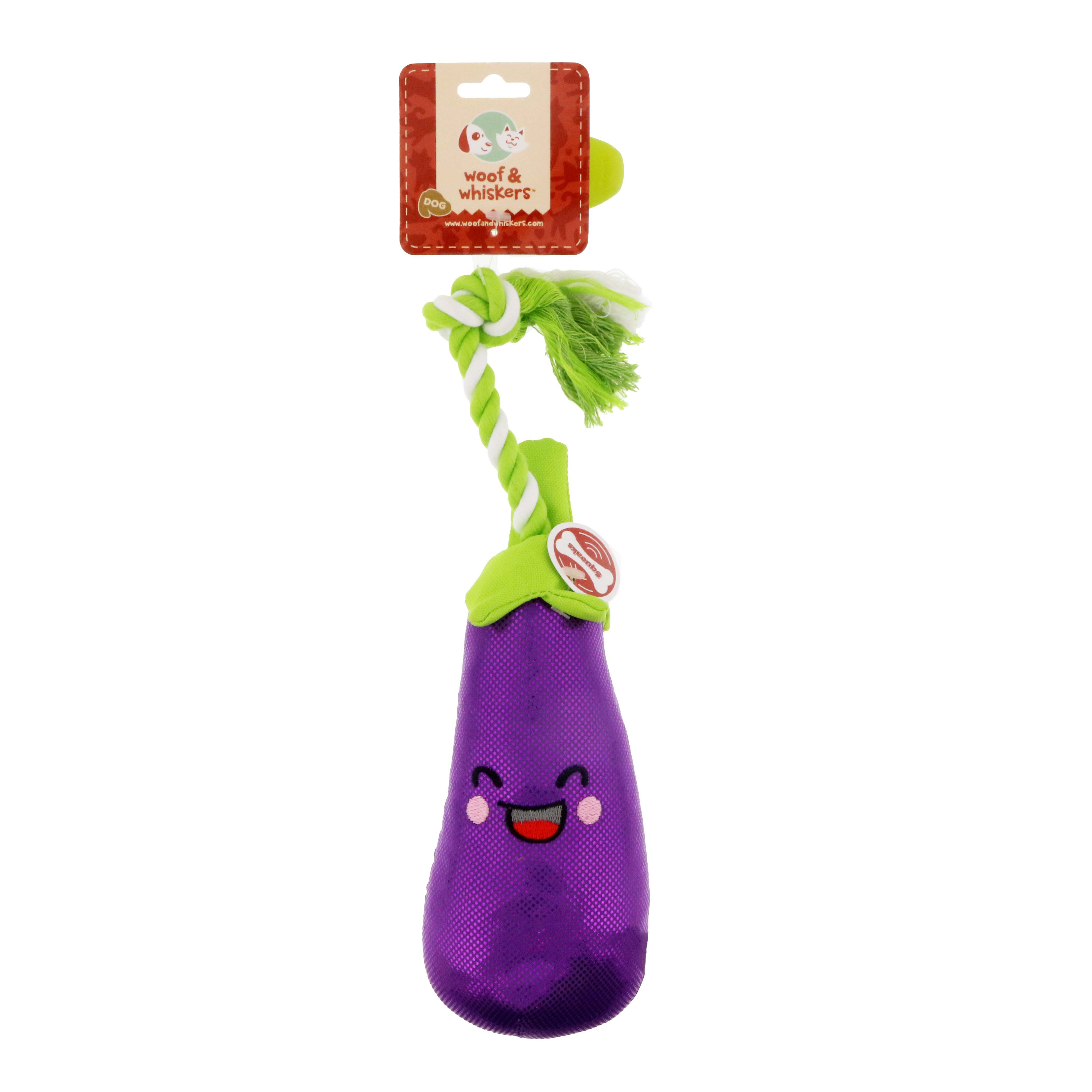 Eggplant 2025 dog toy