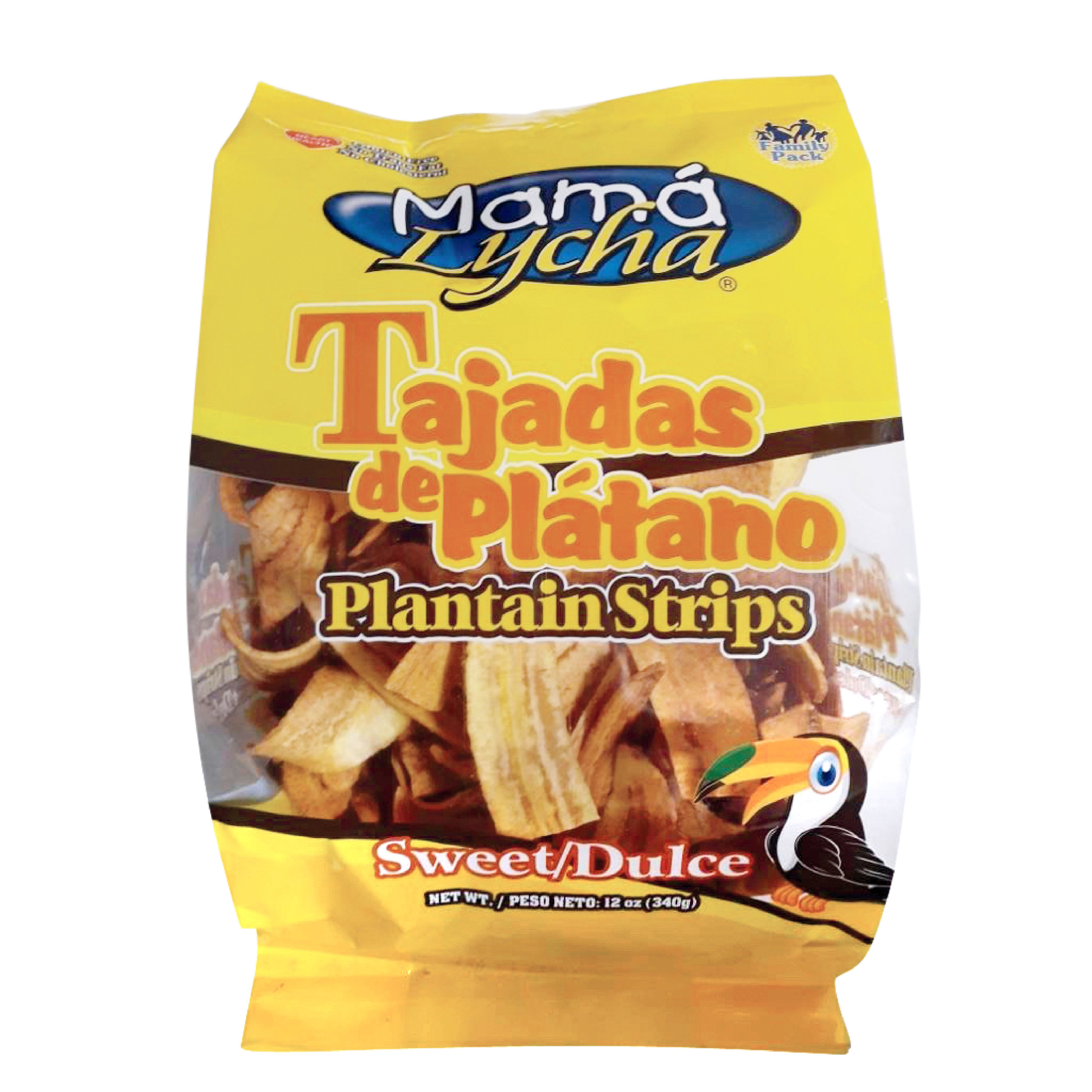 Mama Lycha Sweet Plantain Strips, 12 oz | Low Prices & Quality