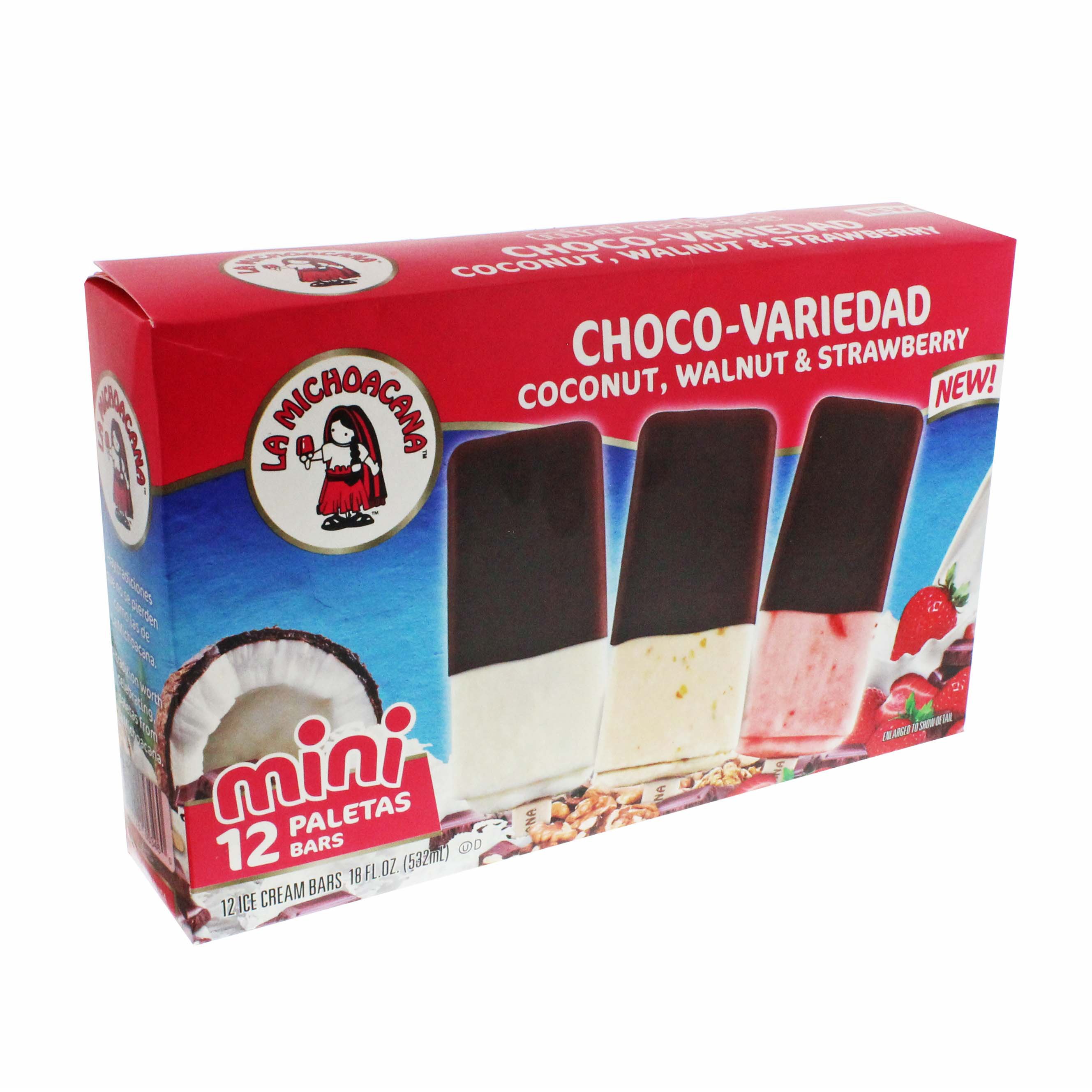 La Michoacana Mini Dipped Ice Cream Bars Shop Ice cream at HEB