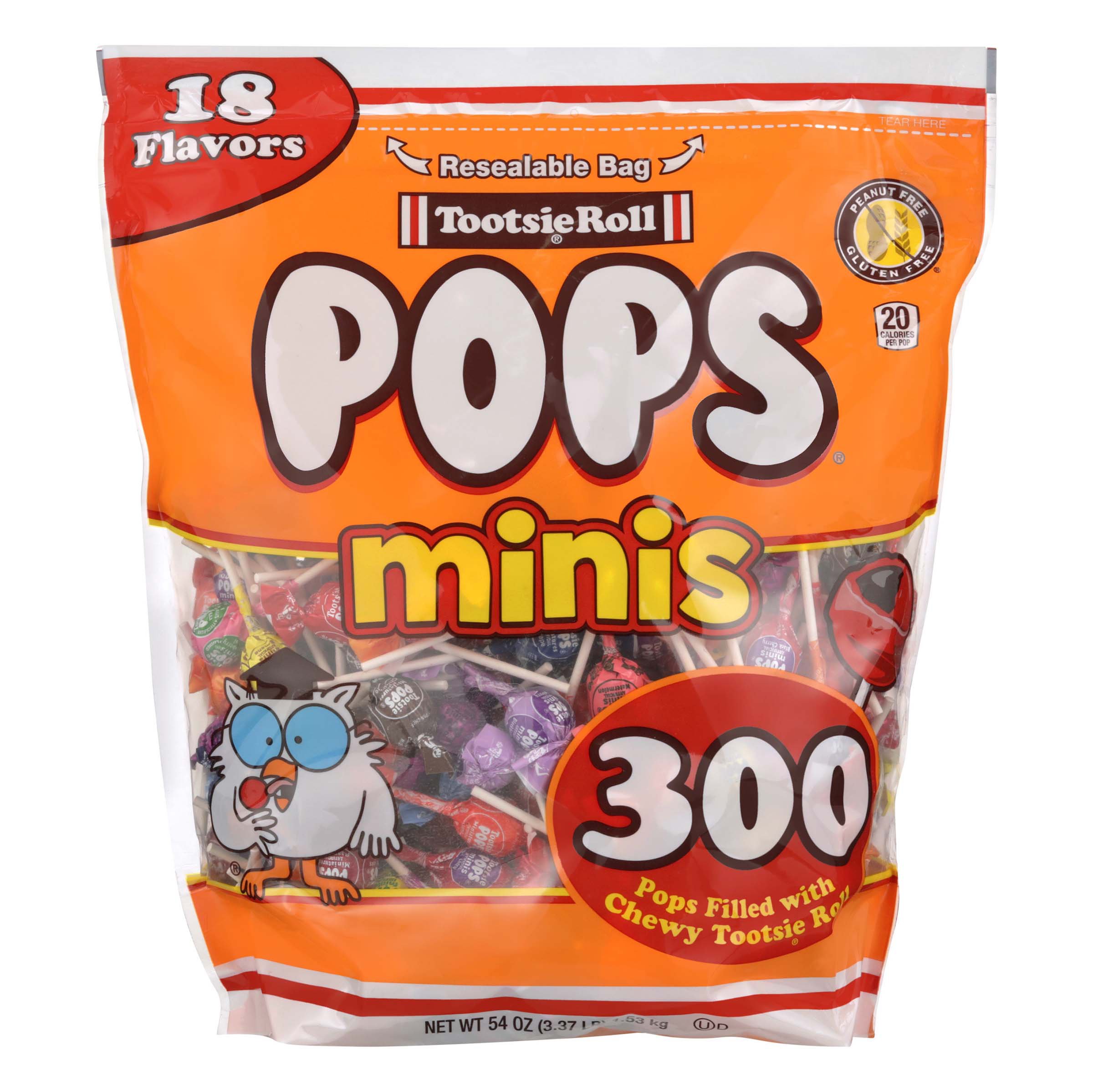 Tootsie Roll Pops Minis Assorted Flavors Lollipops Shop Candy At H E B 2924