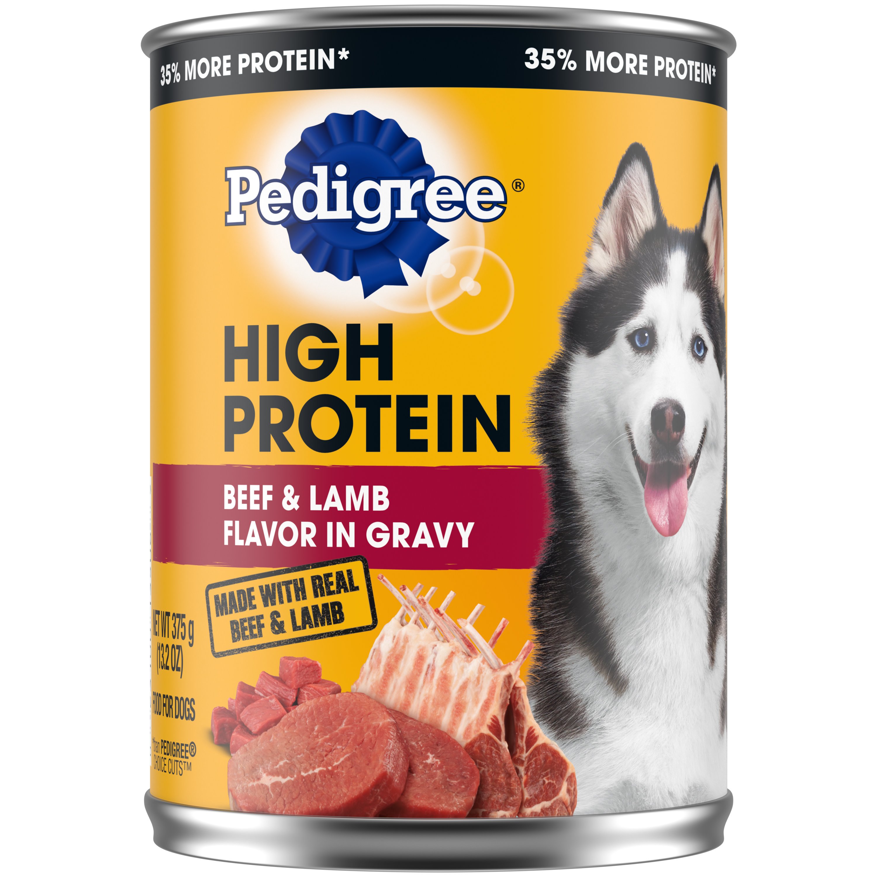 Pedigree High Protein Beef & Lamb Flavor in Gravy Wet Dog Food - Shop