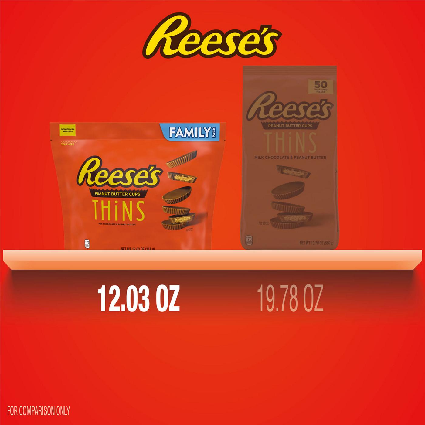 Reese's THiNS Peanut Butter Cups Candy - Share Pack - Shop Candy at H-E-B