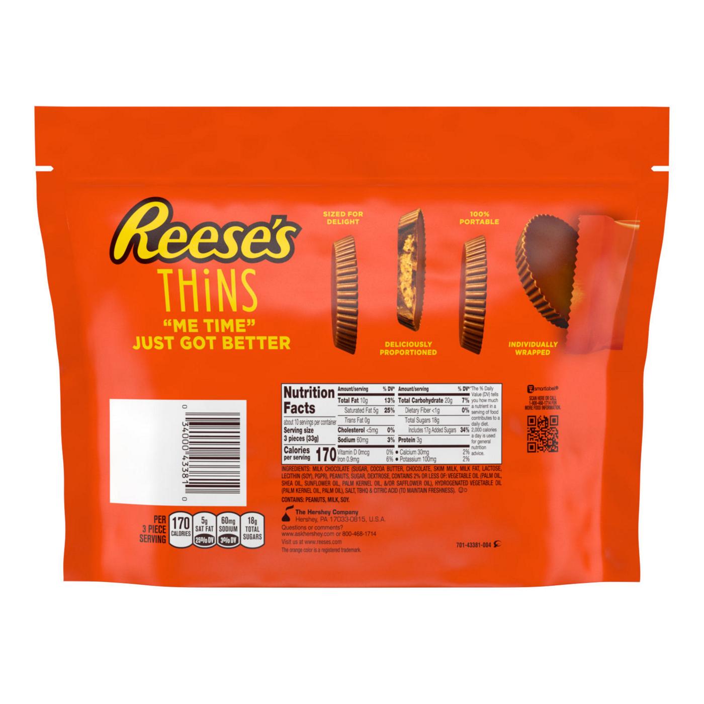 Reese's THiNS Peanut Butter Cups Candy - Family Pack; image 6 of 7