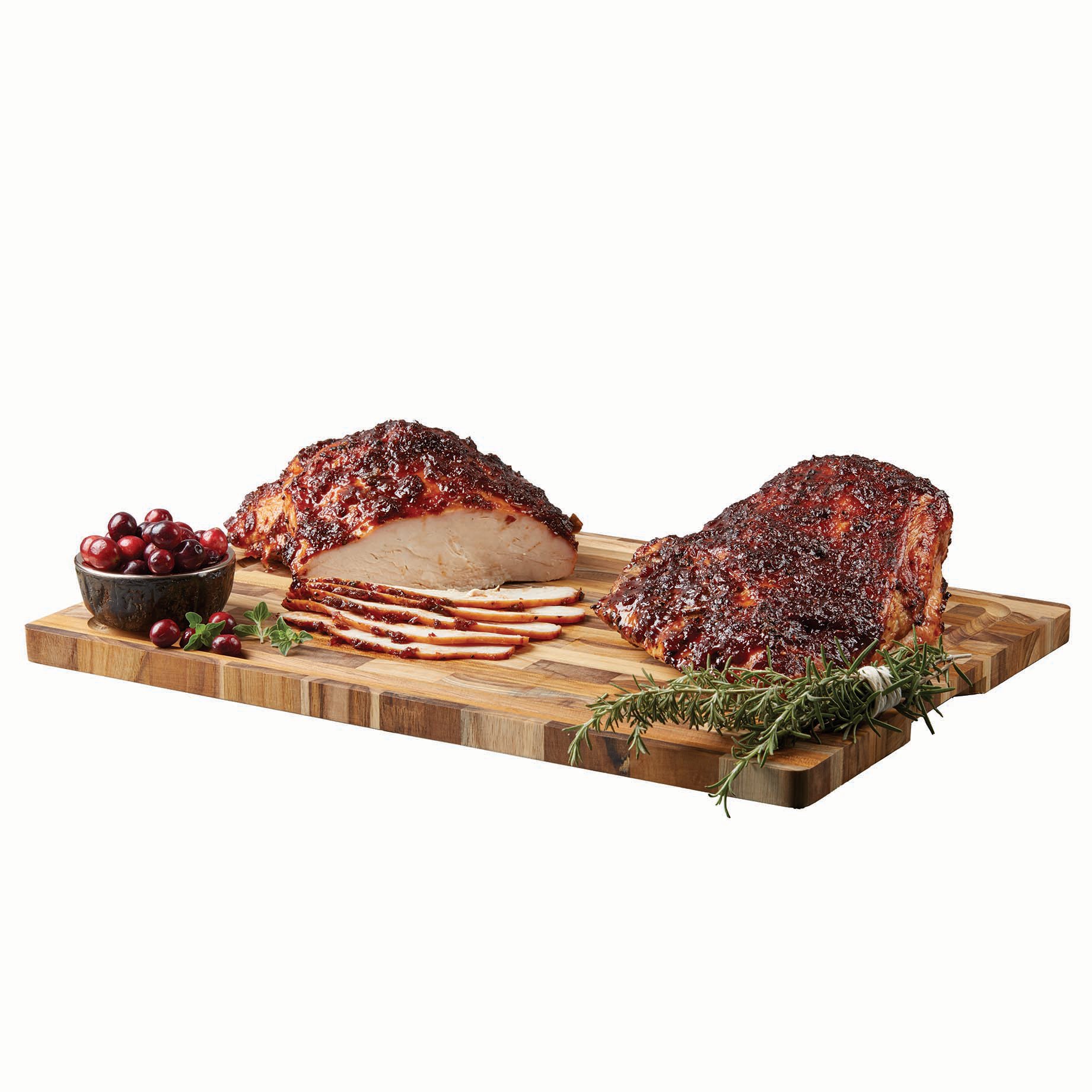 H-E-B Select Ingredients Cranberry Glazed Turkey Breast - Shop Meat At ...