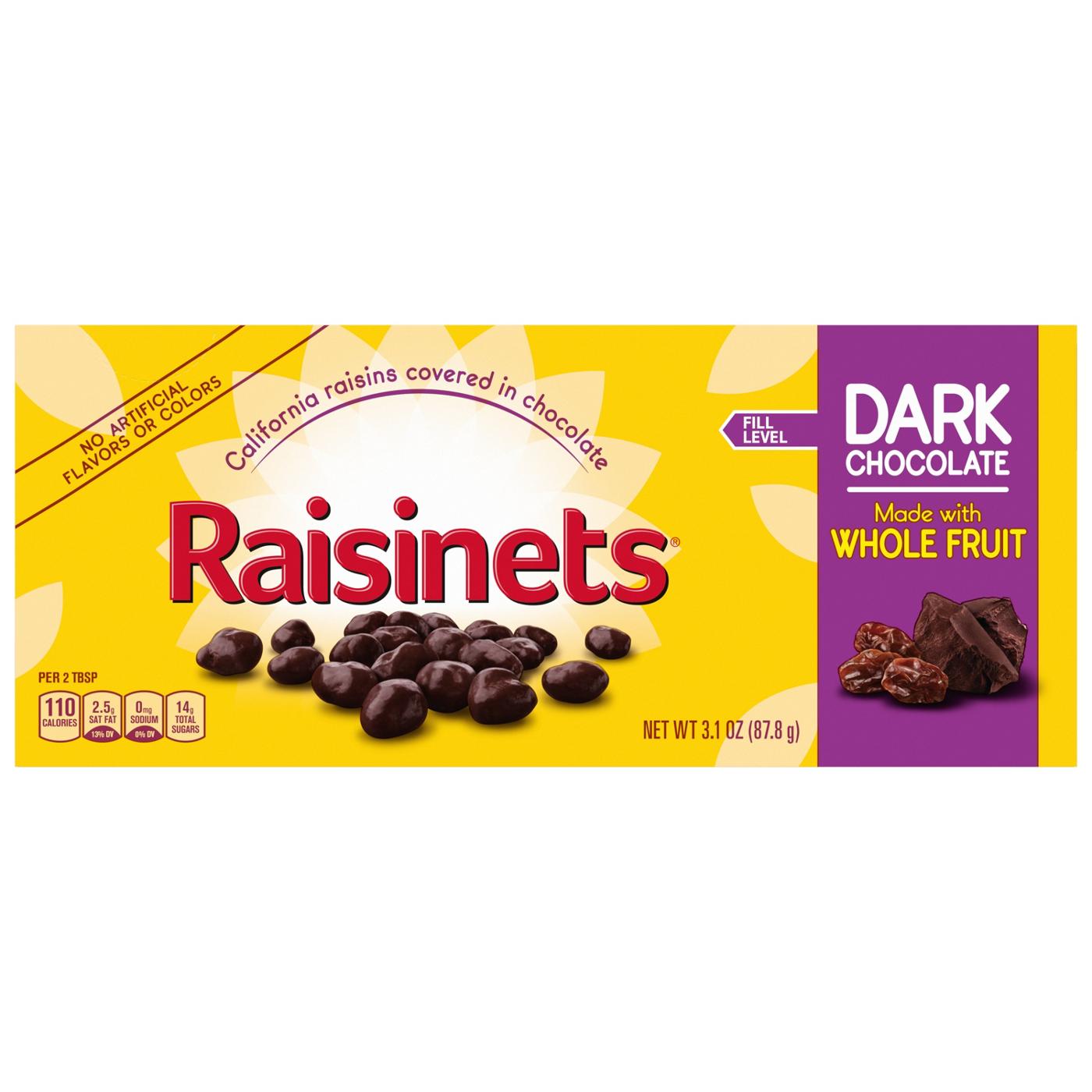 Raisinets Dark Chocolate Covered Raisins Theater Box; image 1 of 6