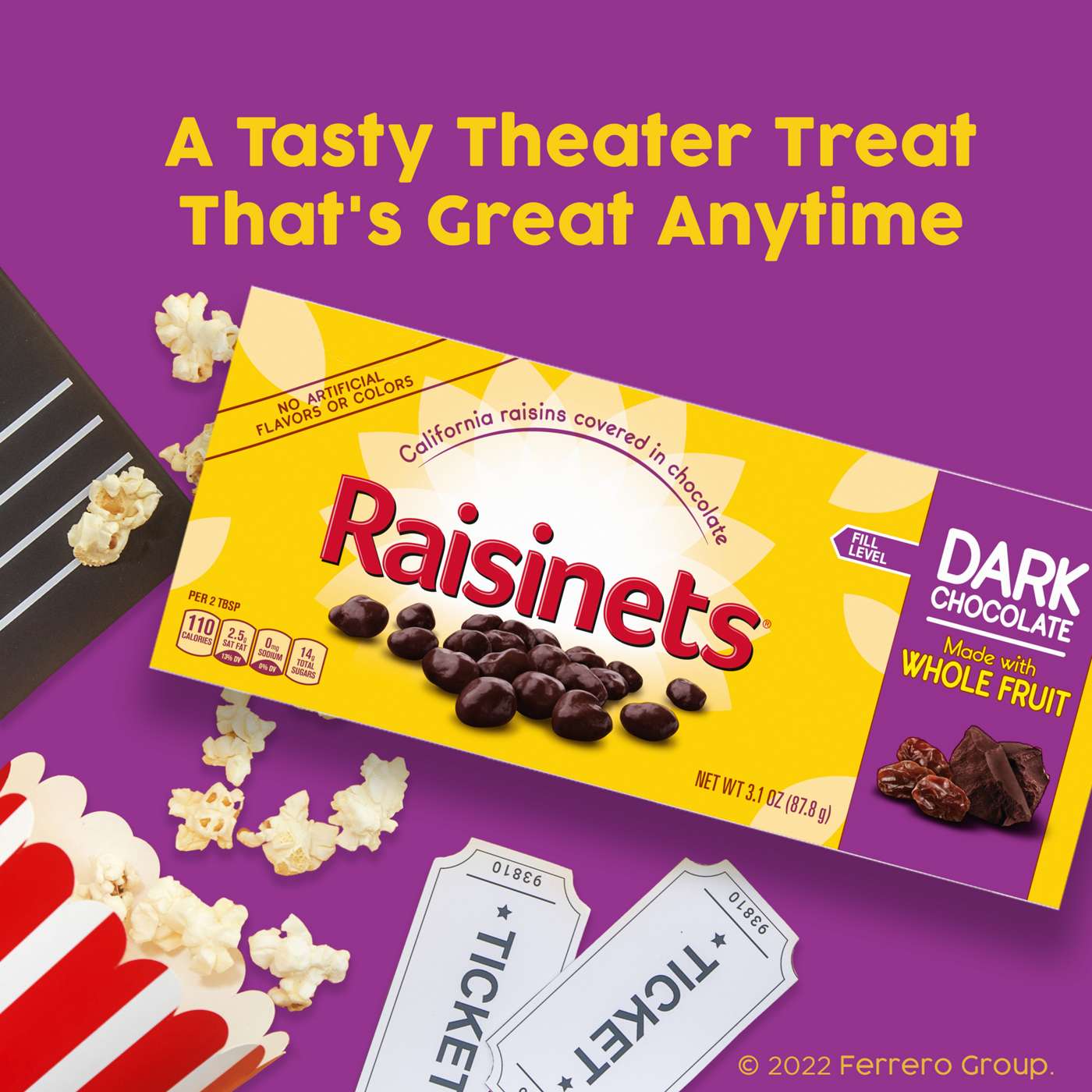 Raisinets Dark Chocolate Covered Raisins Theater Box; image 2 of 6