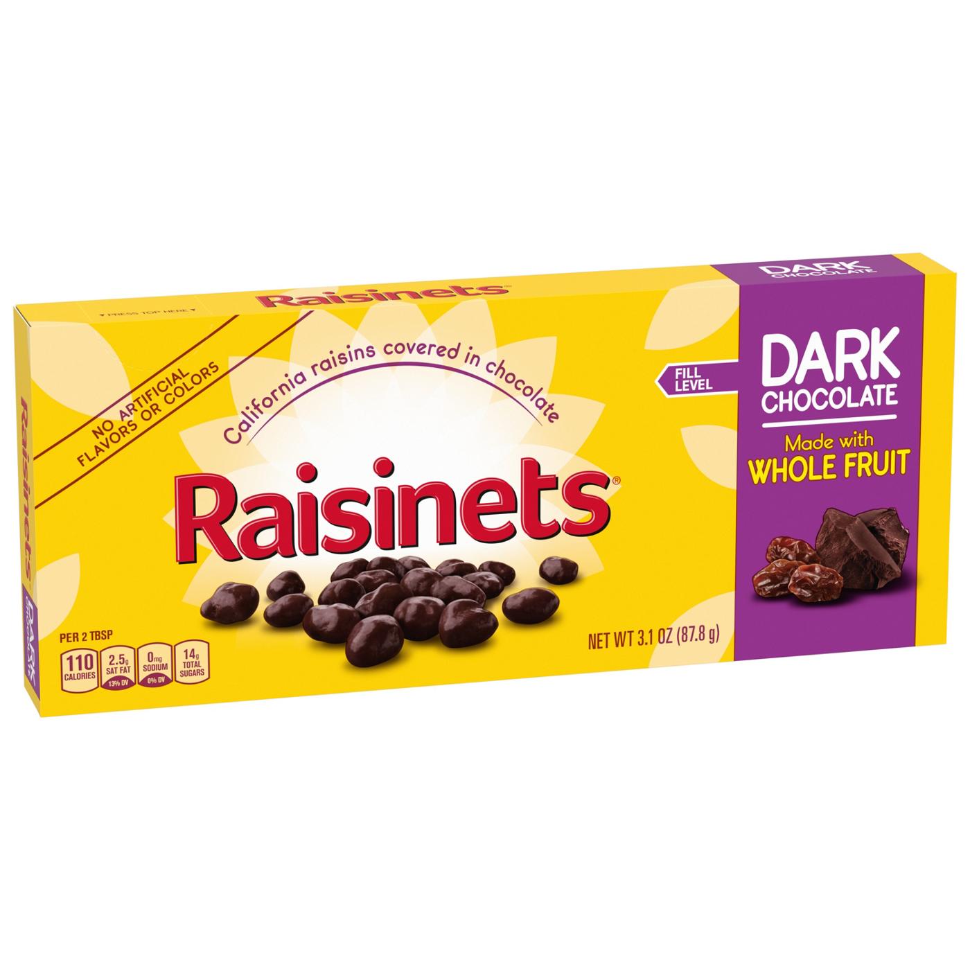 Raisinets Dark Chocolate Covered Raisins Theater Box; image 6 of 6