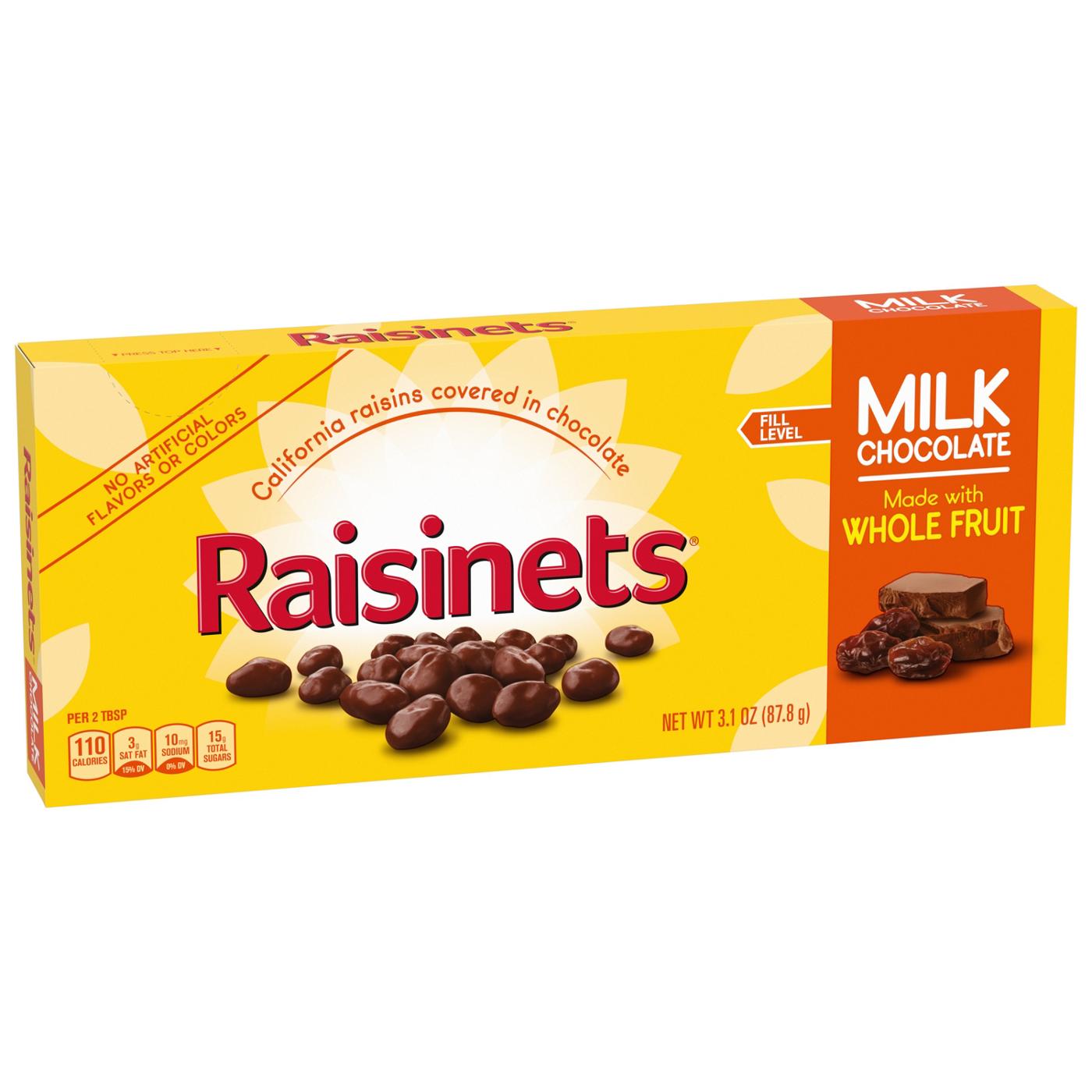 Raisinets Milk Chocolate Covered Raisins Theater Box; image 6 of 6