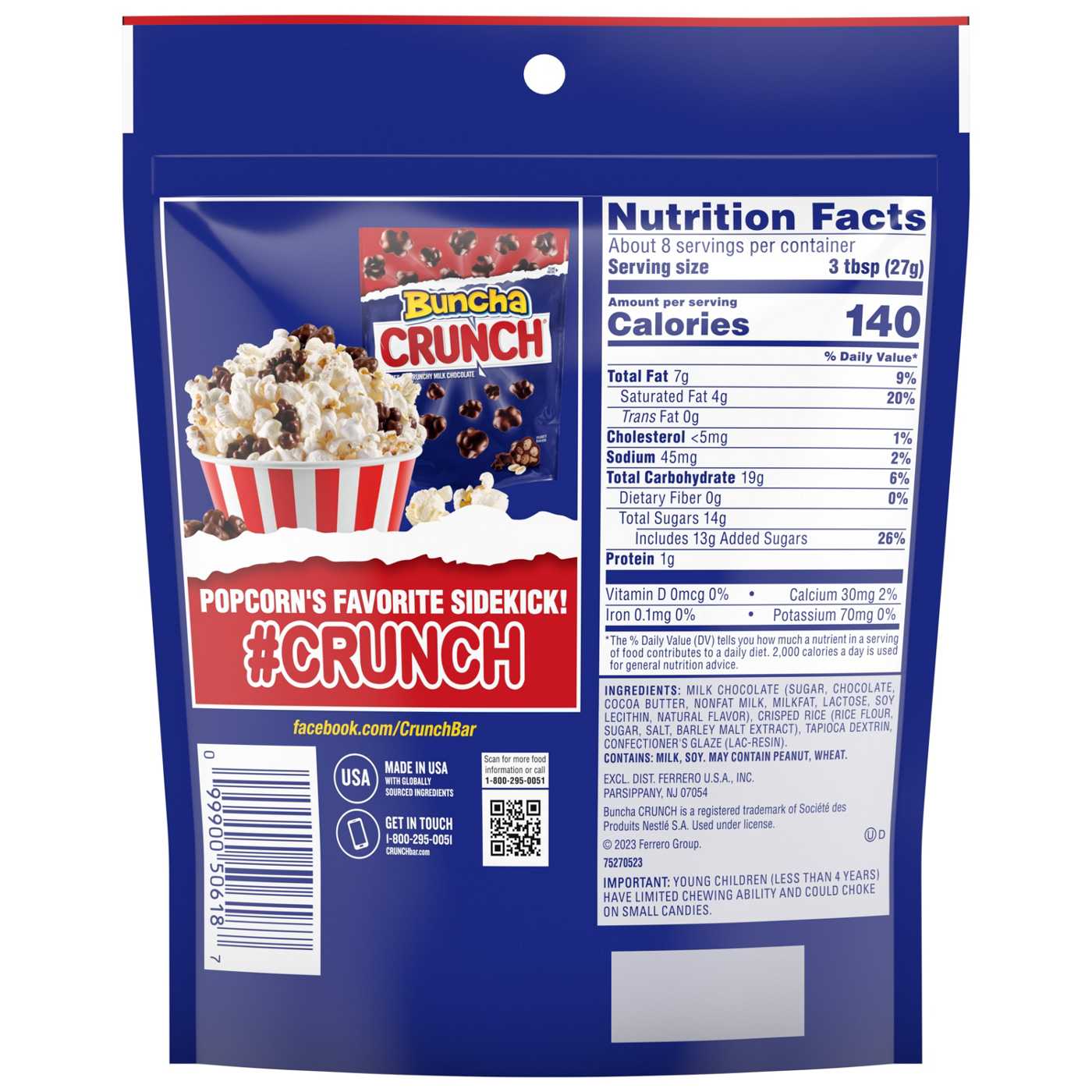 Buncha Crunch Milk Chocolate Candy; image 8 of 9