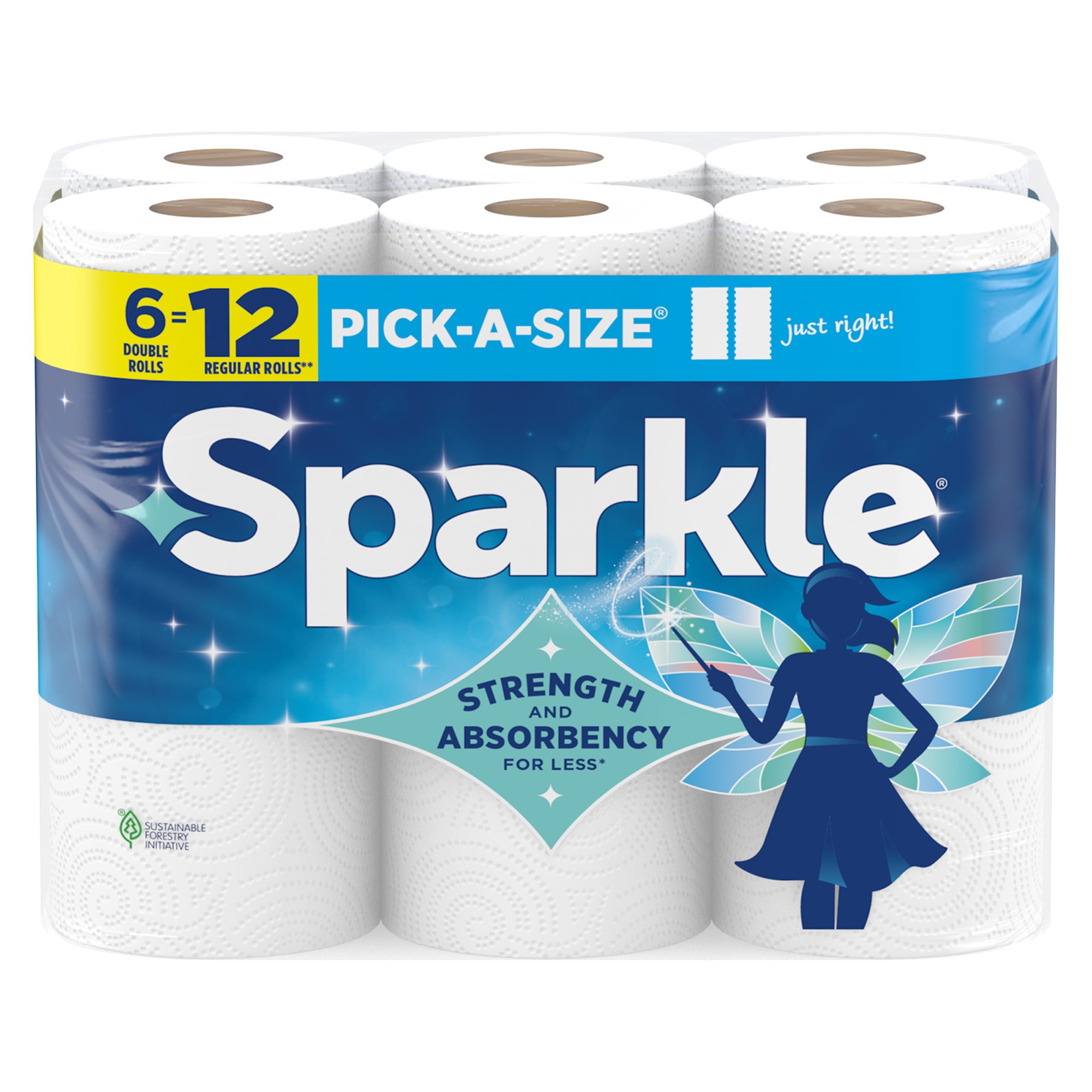 Sparkle Modern White PickaSize Paper Towels Shop Paper Towels at HEB