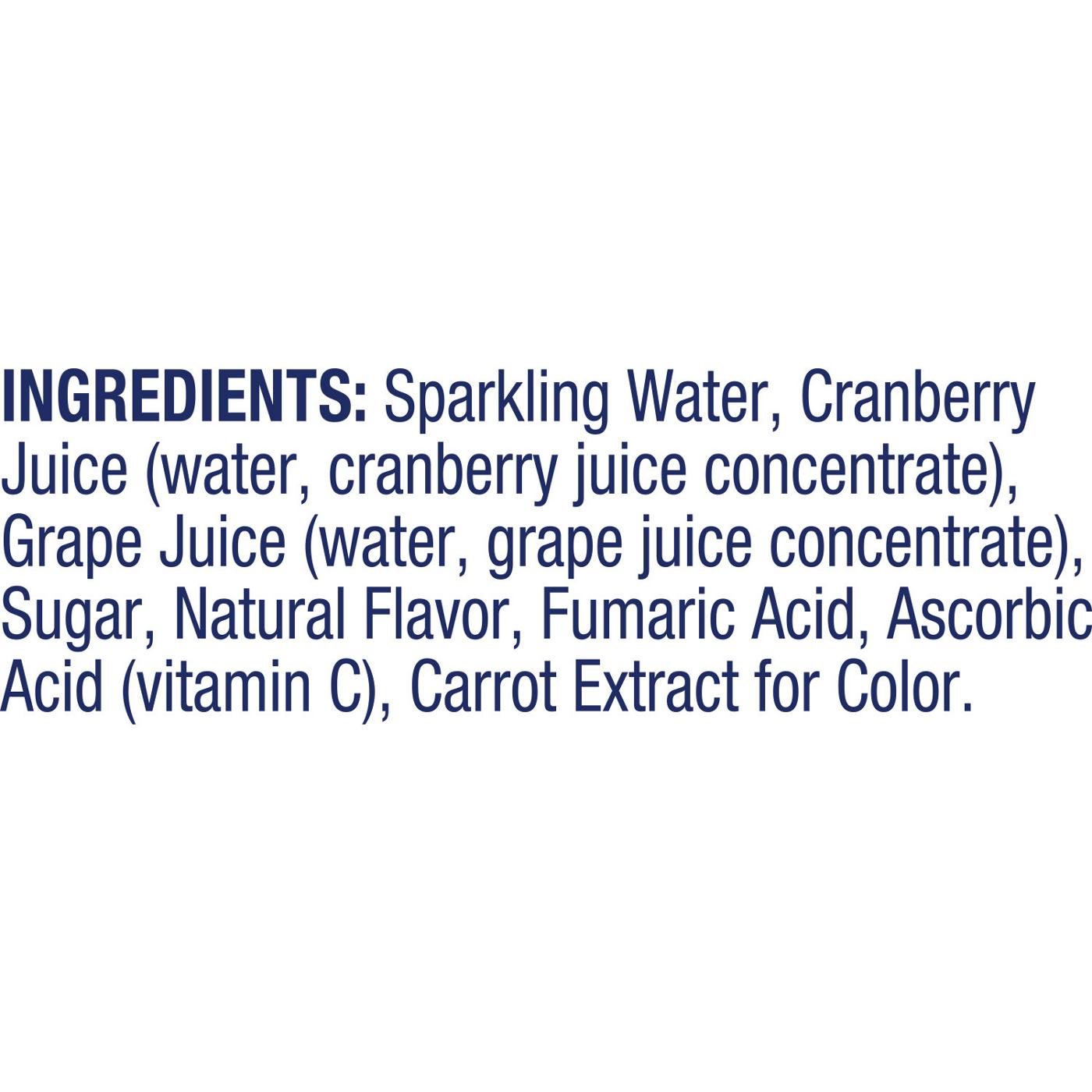 Ocean Spray Sparkling Cranberry Juice Cocktail 11.5 oz Cans; image 5 of 6