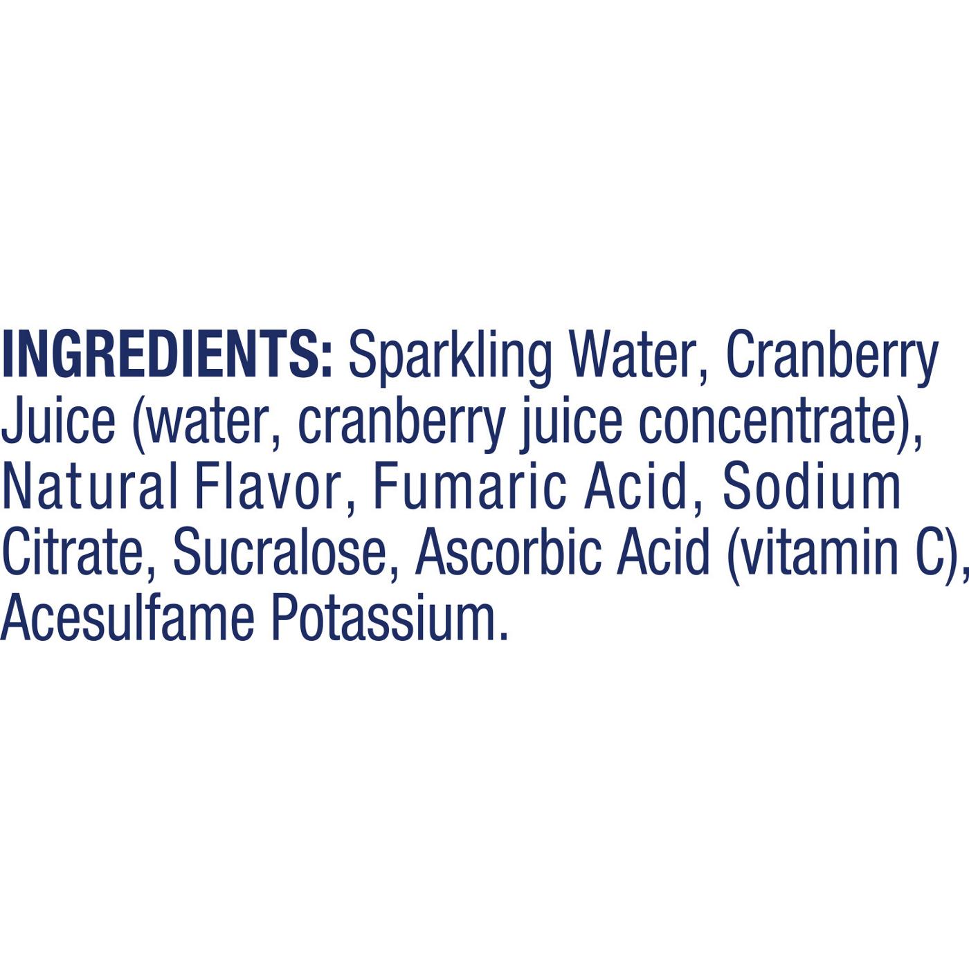 Ocean Spray Sparkling Diet Cranberry Juice Beverage 11.5 oz Cans; image 2 of 6