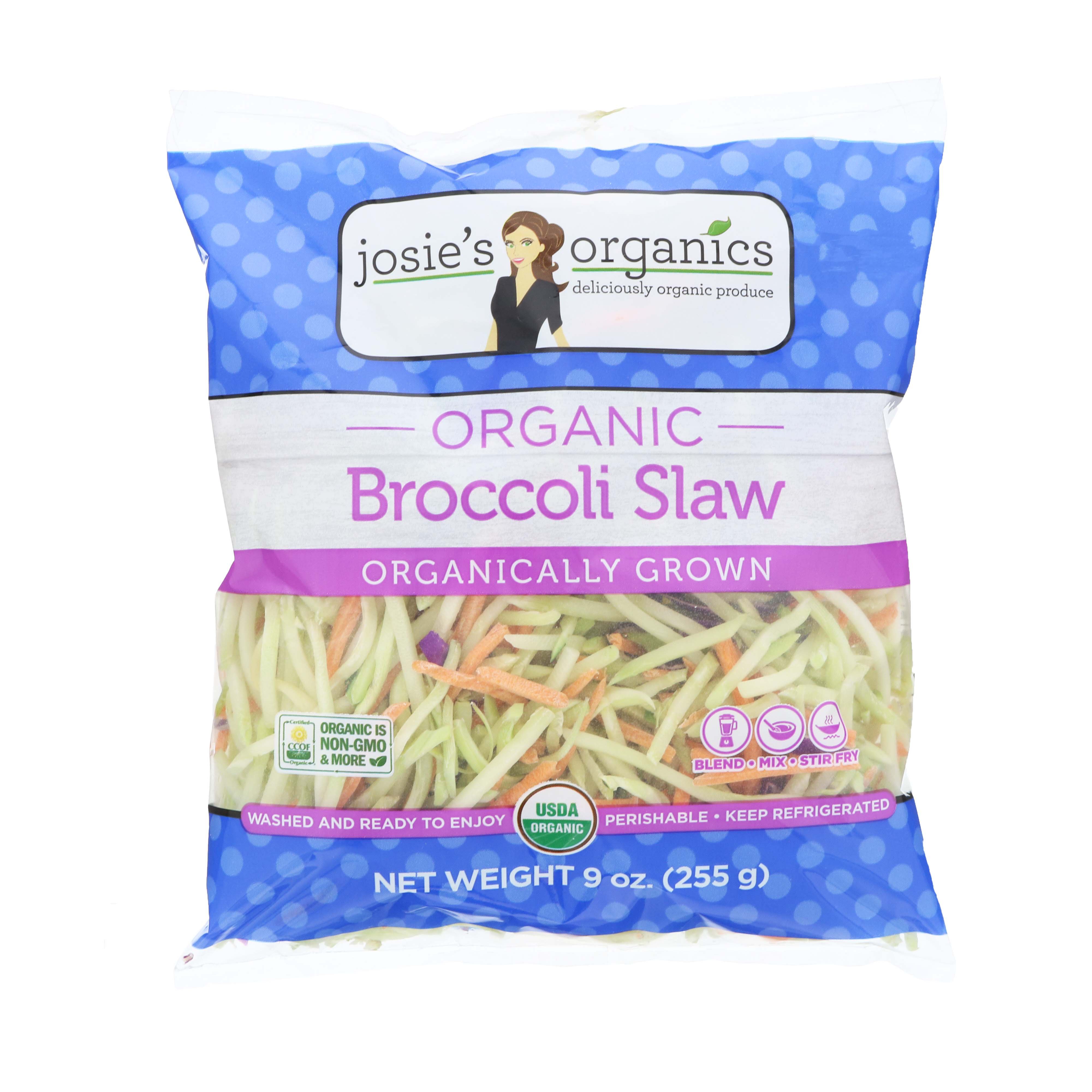 Josie's Organics Broccoli Slaw - Shop Broccoli, Cauliflower & Cabbage 