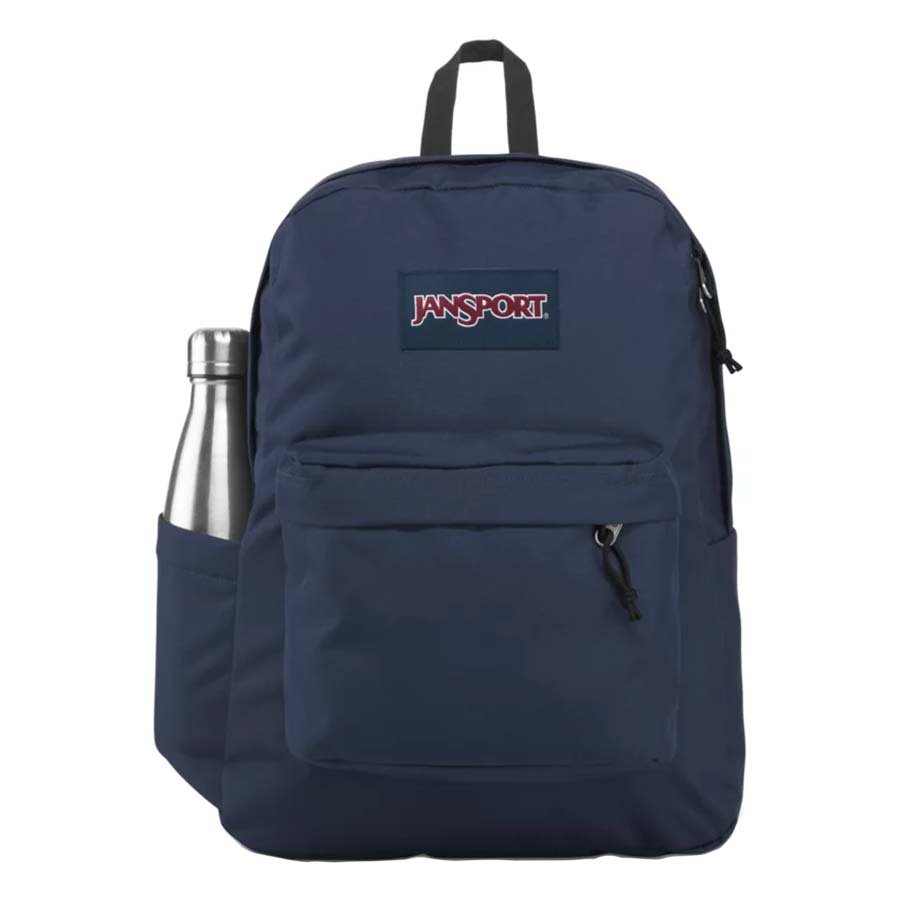 JanSport SuperBreak Navy Backpack Shop Backpacks at HEB