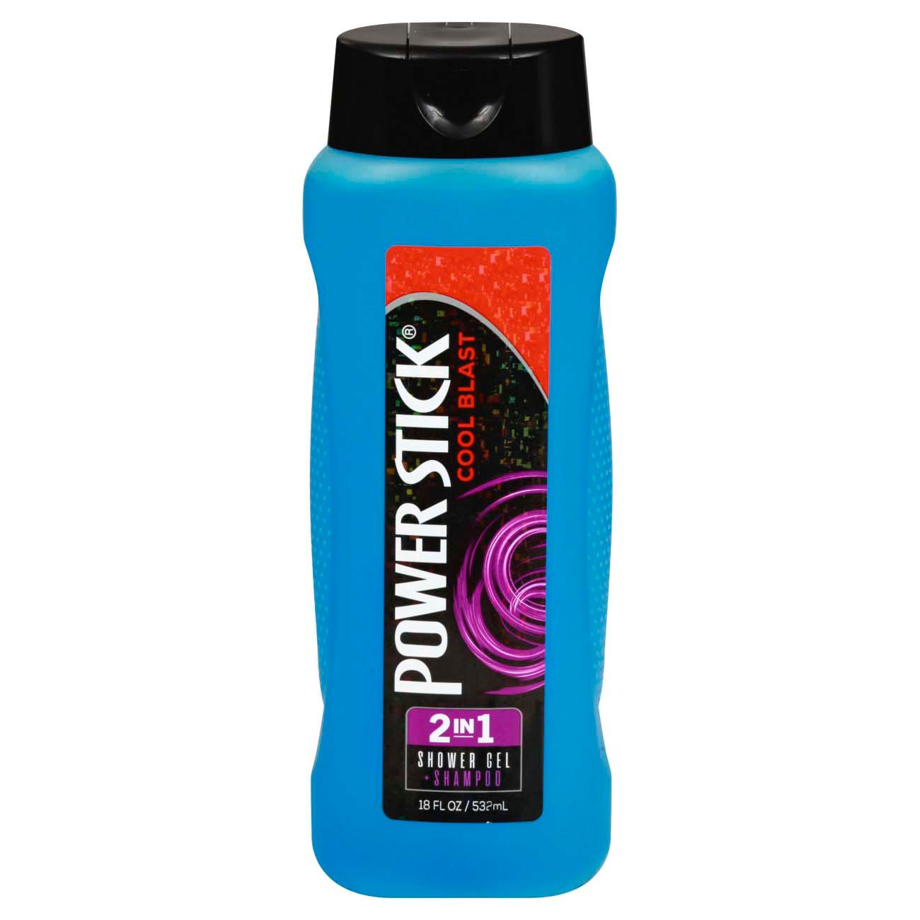 Power Stick 2 in 1 Shower Gel Shampoo Cool Blast Shop Cleansers & Soaps at HEB