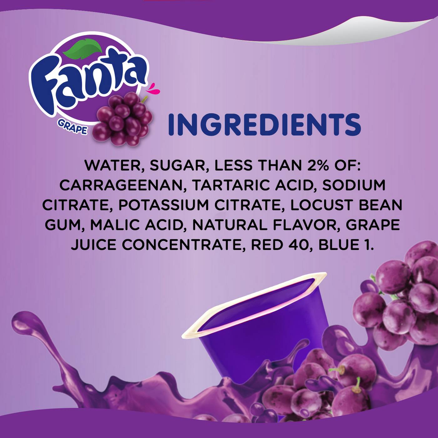 Snack Pack Fanta Grape Juicy Gels Cups; image 4 of 7