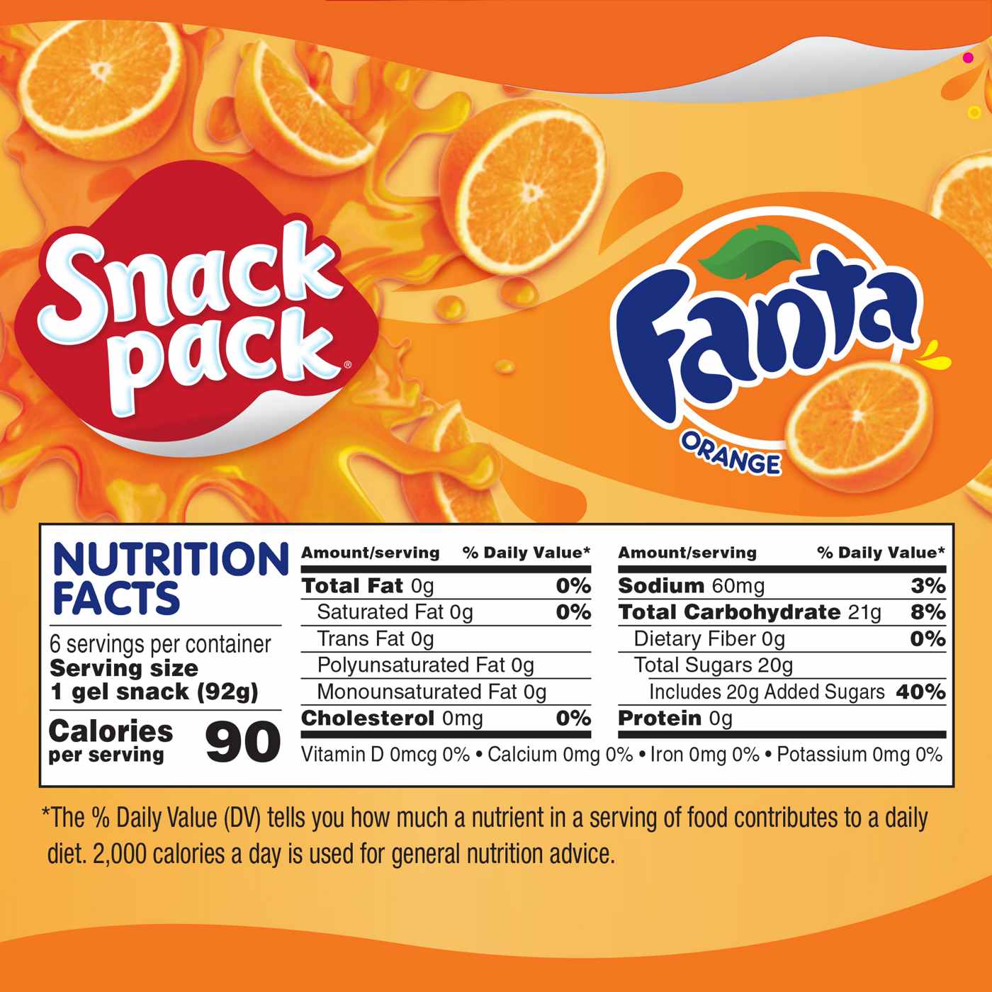 Snack Pack Fanta Orange Juicy Gels Cups; image 3 of 7