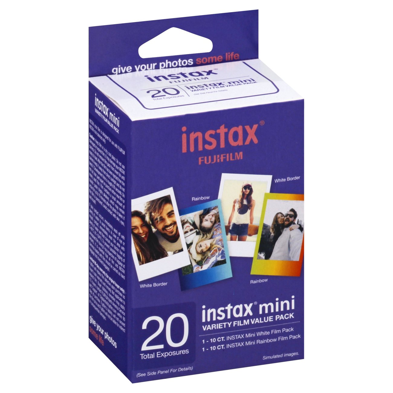 Wiskunde legering Roest Fujifilm Instax Mini Variety Pack Film - Shop Electronics at H-E-B