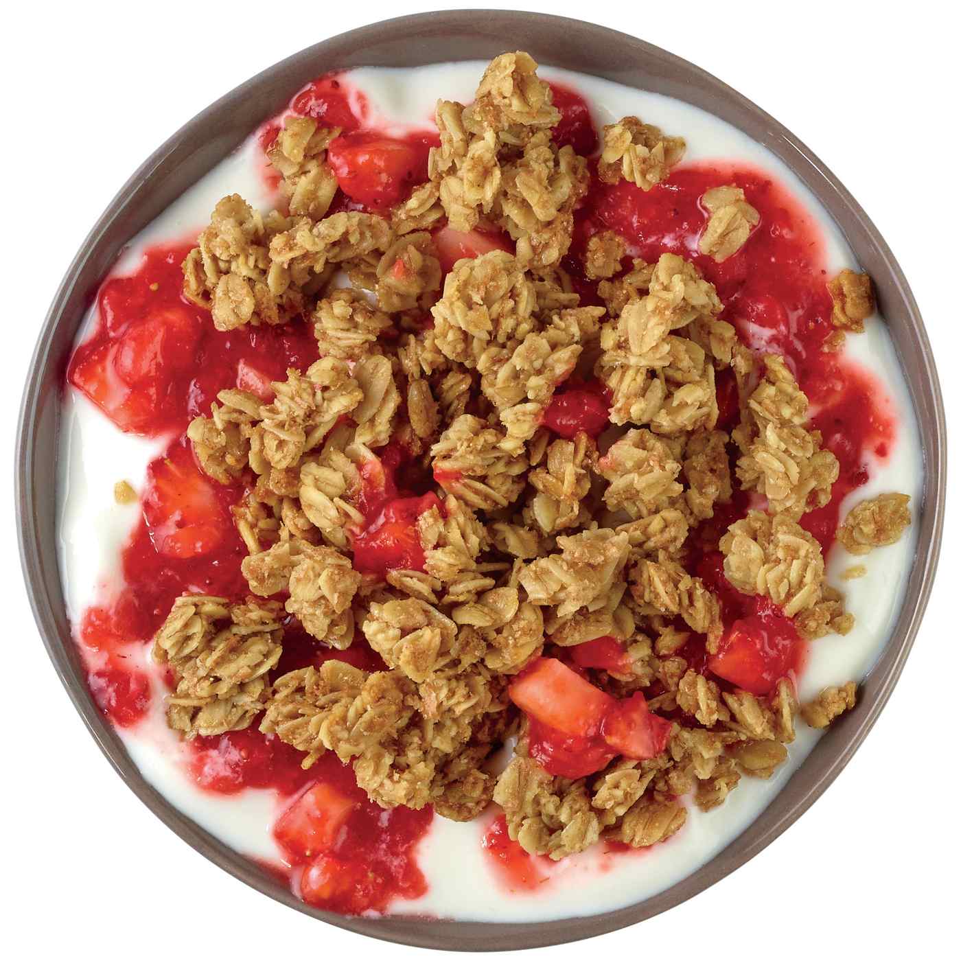 Meal Simple by H-E-B Vanilla Yogurt Parfait - Strawberries & Granola; image 3 of 3