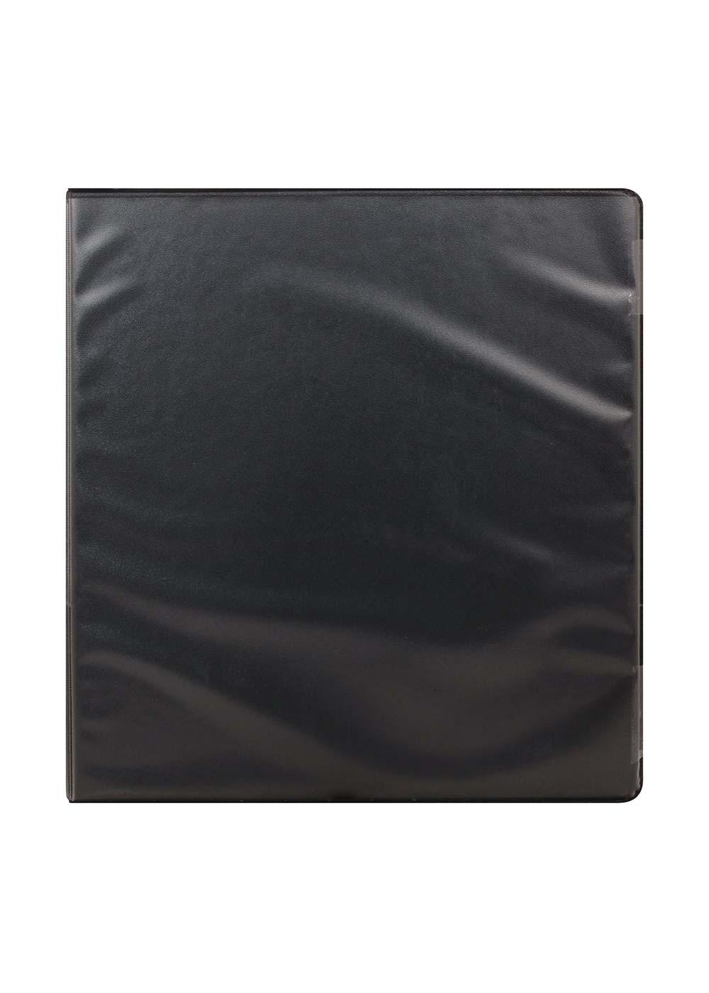 H-E-B D-Ring Durable View Binder - Black; image 2 of 2