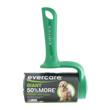 Evercare Giant T-Handle Pet Lint Roller, 70 ct