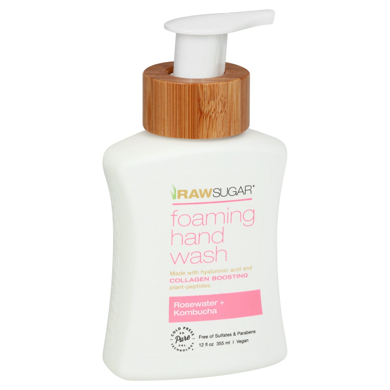 Raw Sugar Rosewater & Kombucha Foaming Hand Soap Shop Bath & Skin