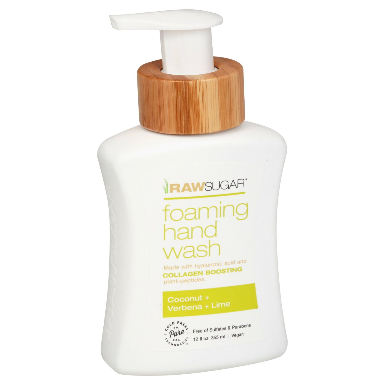 Raw Sugar Lime & Lemon Verbena Foaming Hand Soap Shop Cleansers