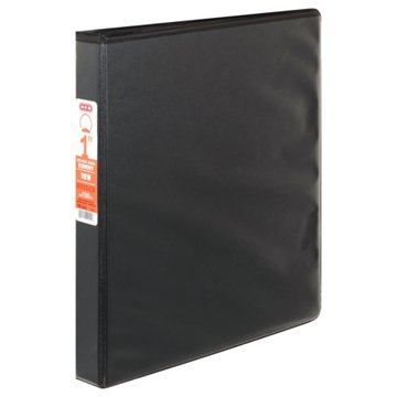 H-E-B Round Ring Economy View Binder - Back, 1"