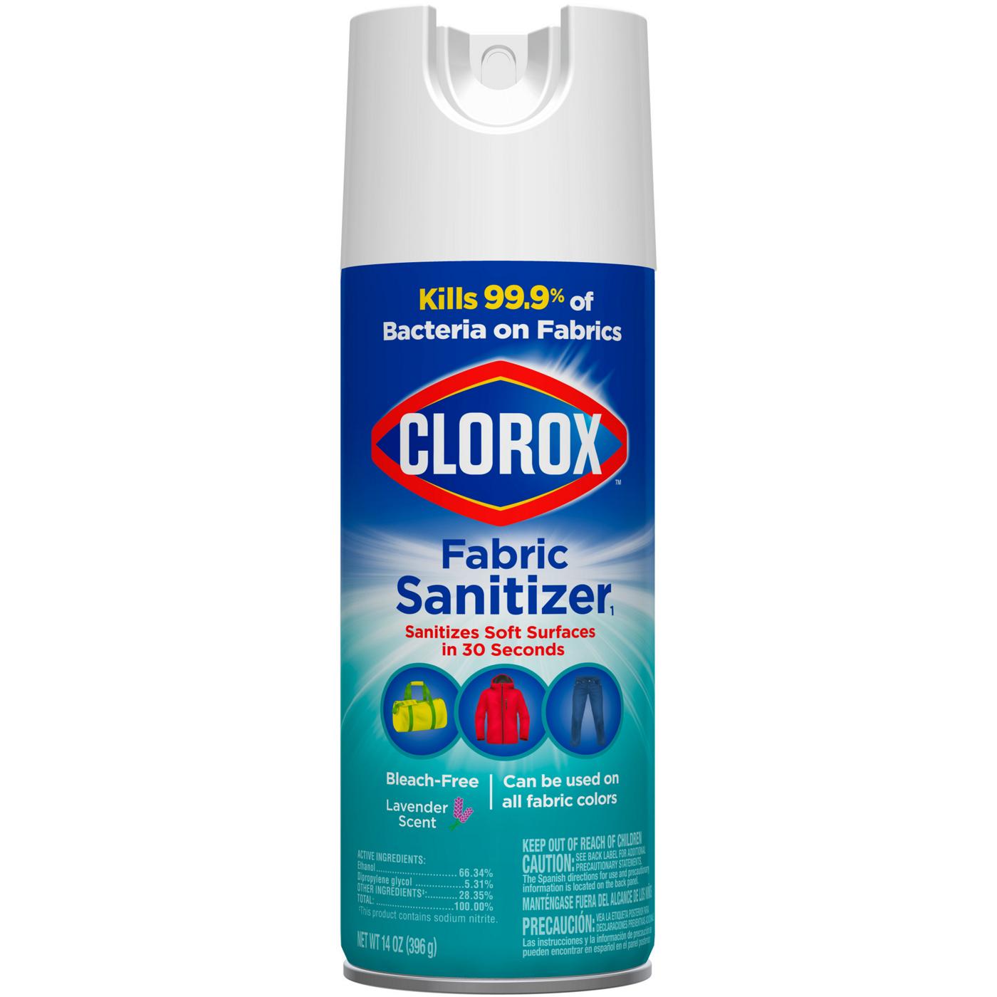 Clorox Lavender Fabric Sanitizer Spray; image 1 of 2