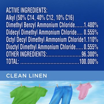 Clorox Laundry Sanitizer - Clean Linen, 42 oz