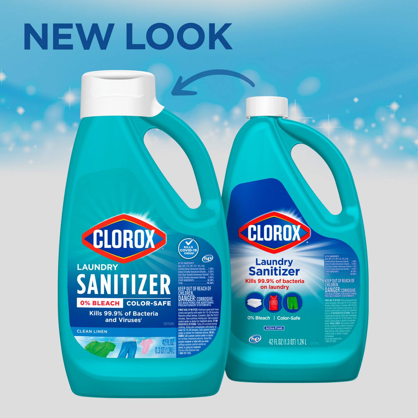 Clorox Active Fresh Liquid Laundry Sanitizer; image 9 of 9