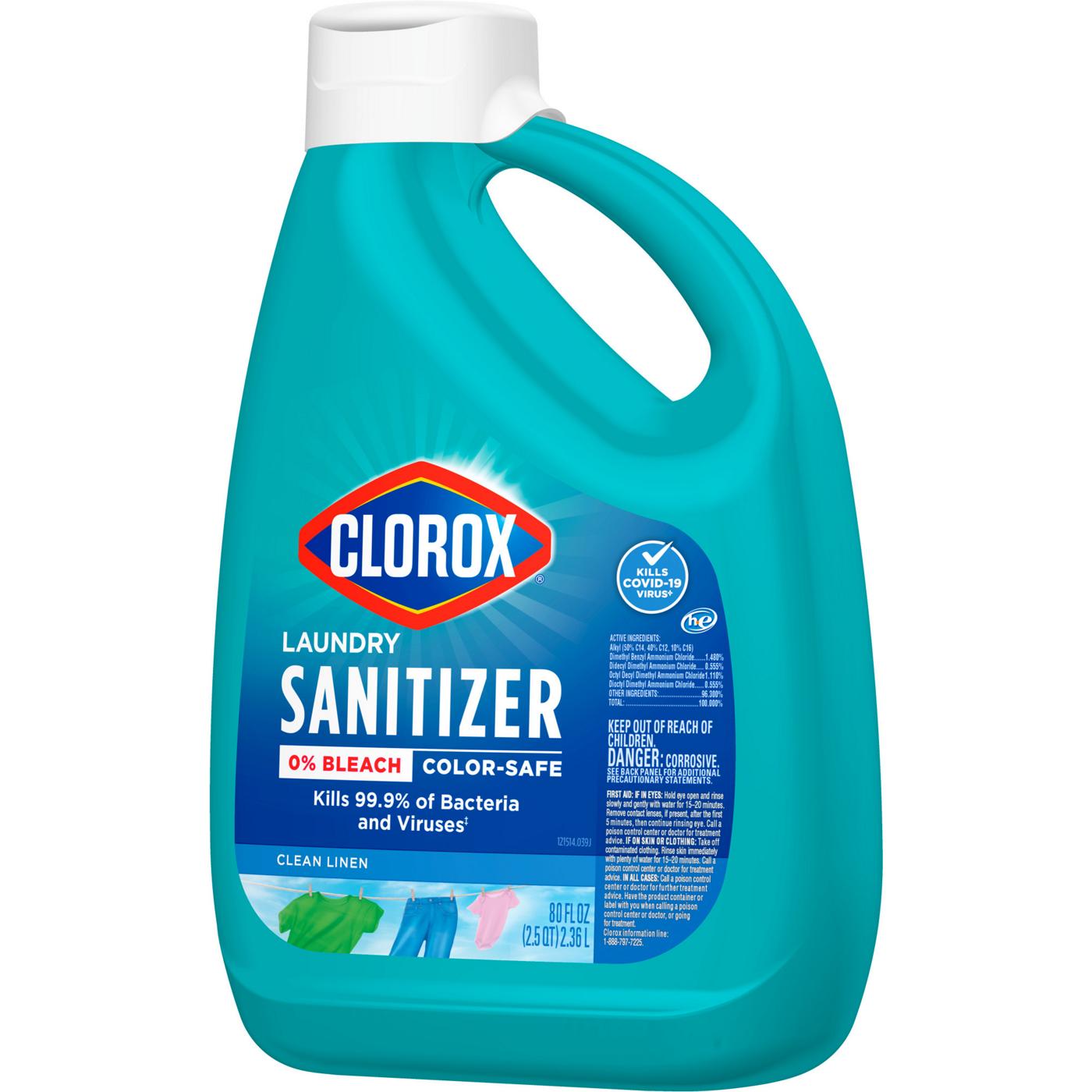 Clorox Laundry Sanitizer - Clean Linen; image 10 of 11