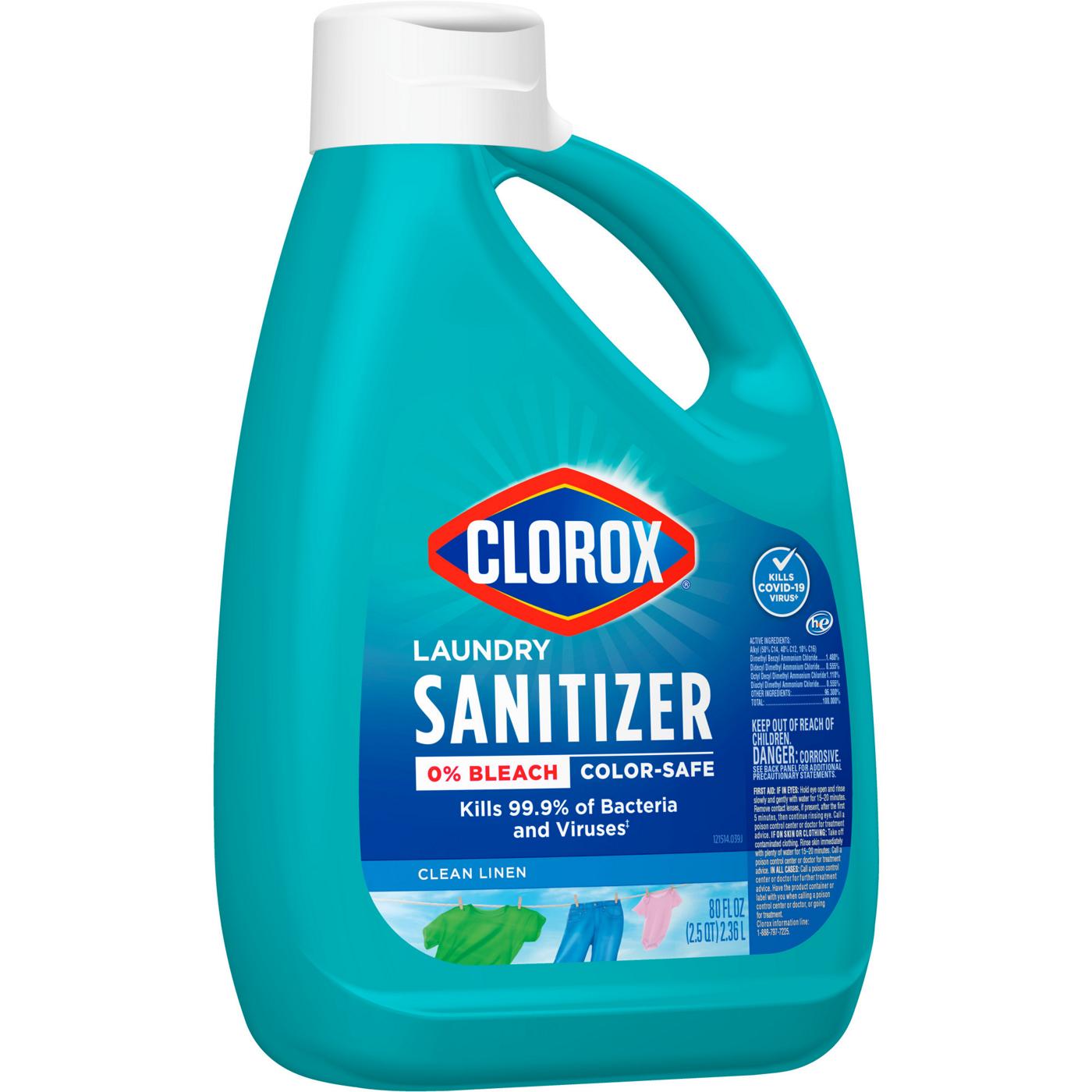 Clorox Laundry Sanitizer - Clean Linen; image 11 of 11